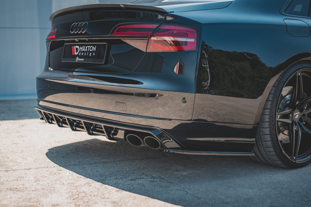 Maxton Design Splitters laterales traseros V.2 para Audi S8 D4 Facelift - imagen 1