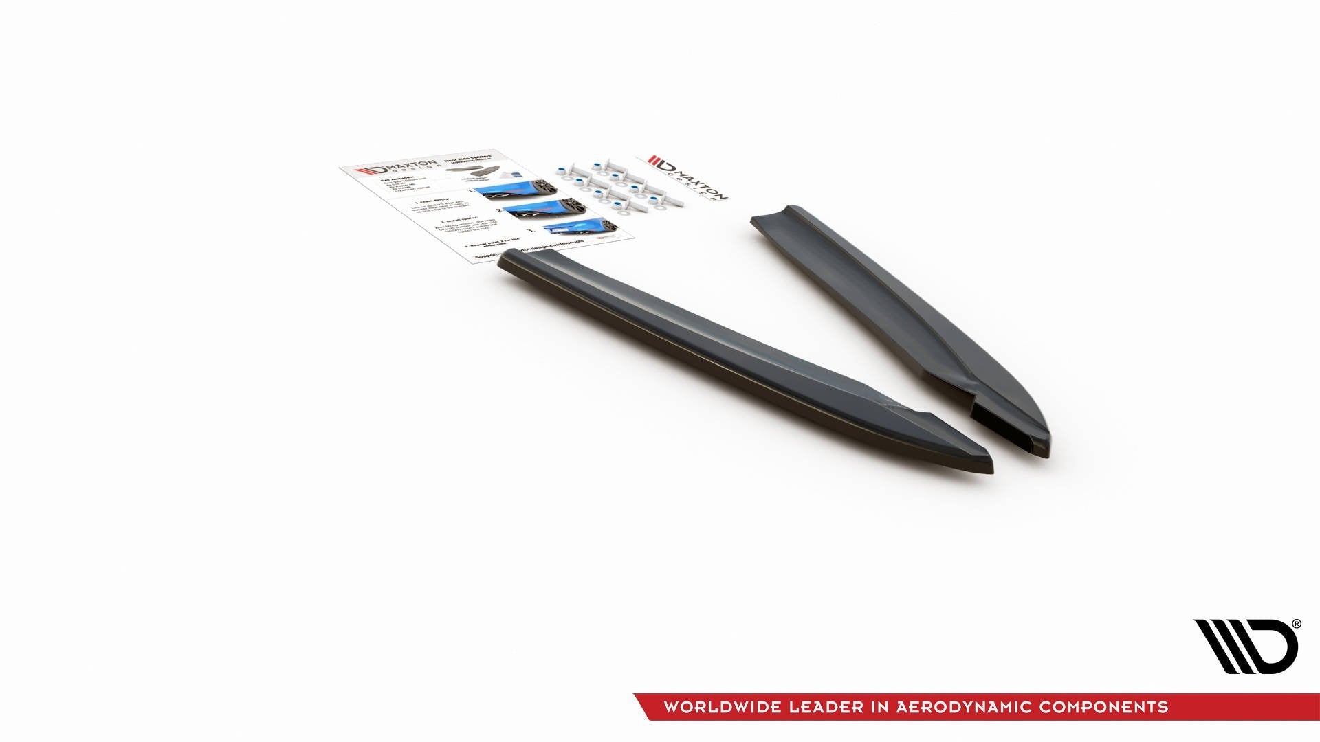 Maxton Design Splitters laterales traseros V.2 para Audi S8 D4 Facelift - imagen 6