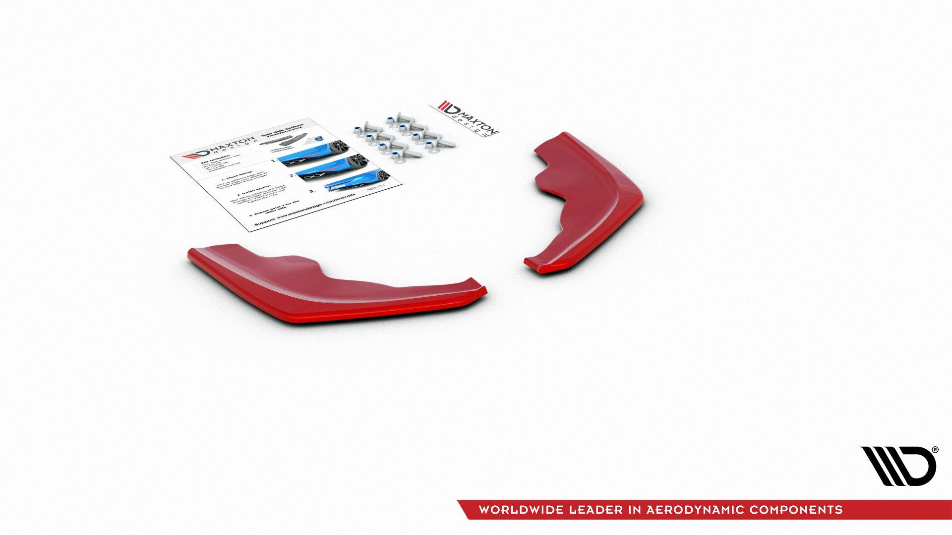 Maxton Design Splitters laterales traseros V.2 para BMW 1 F40 M-Pack - imagen 4