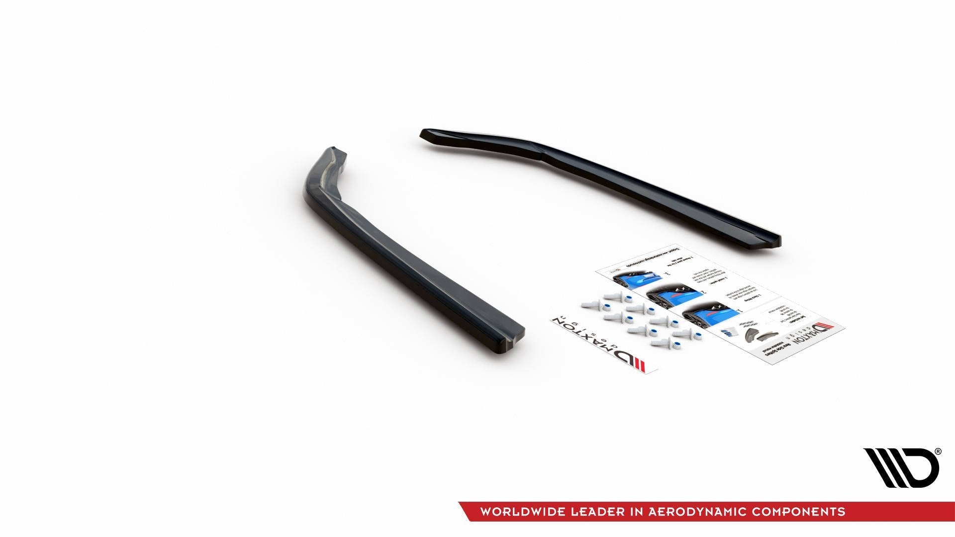 Maxton Design Splitters laterales traseros V.2 para BMW 3 G20 / G21 M-Pack - imagen 4