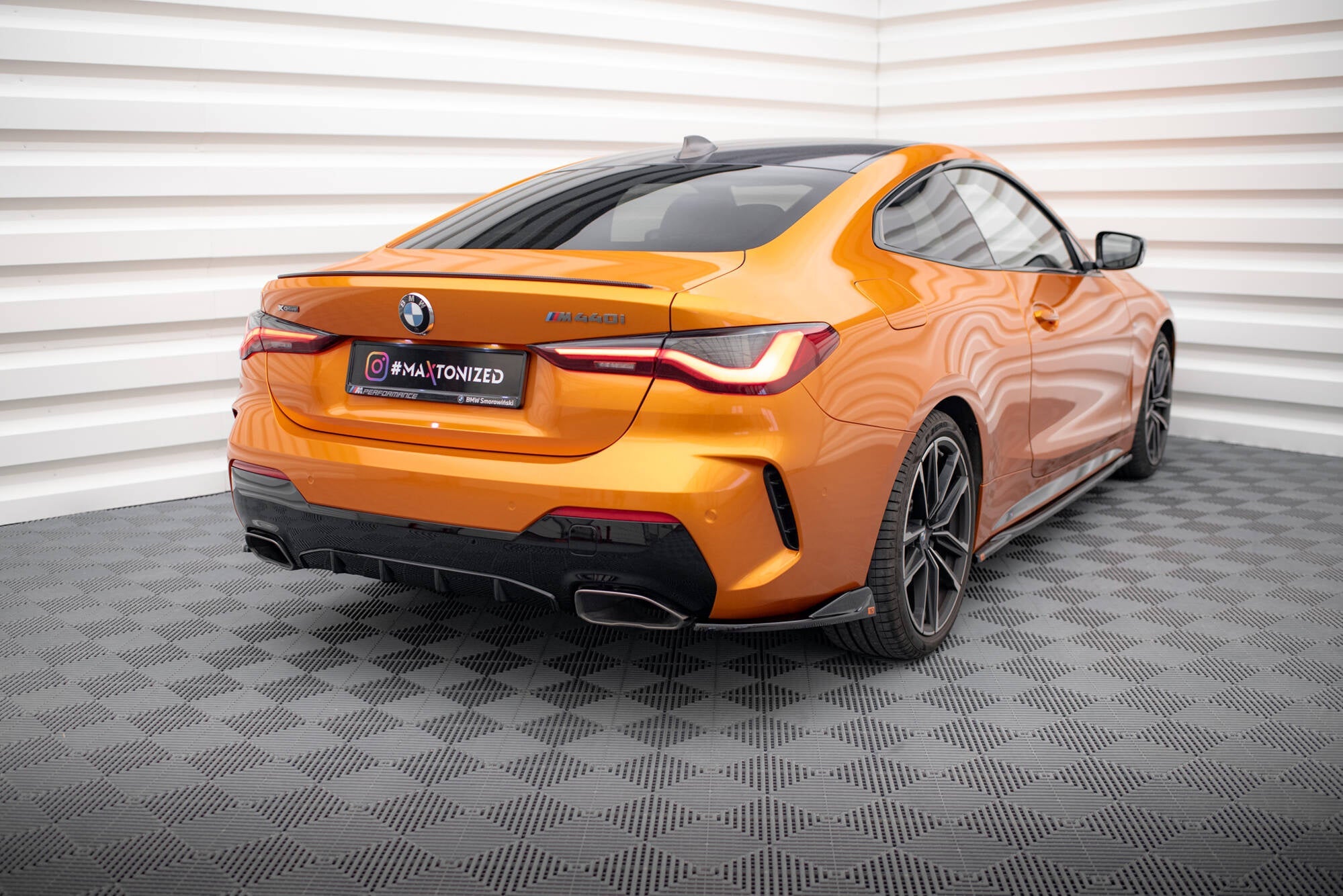 Maxton Design Splitters laterales traseros V.2 para BMW 4 M440i G22 / G23 / G22 Facelift / G23 Facelift - imagen 2