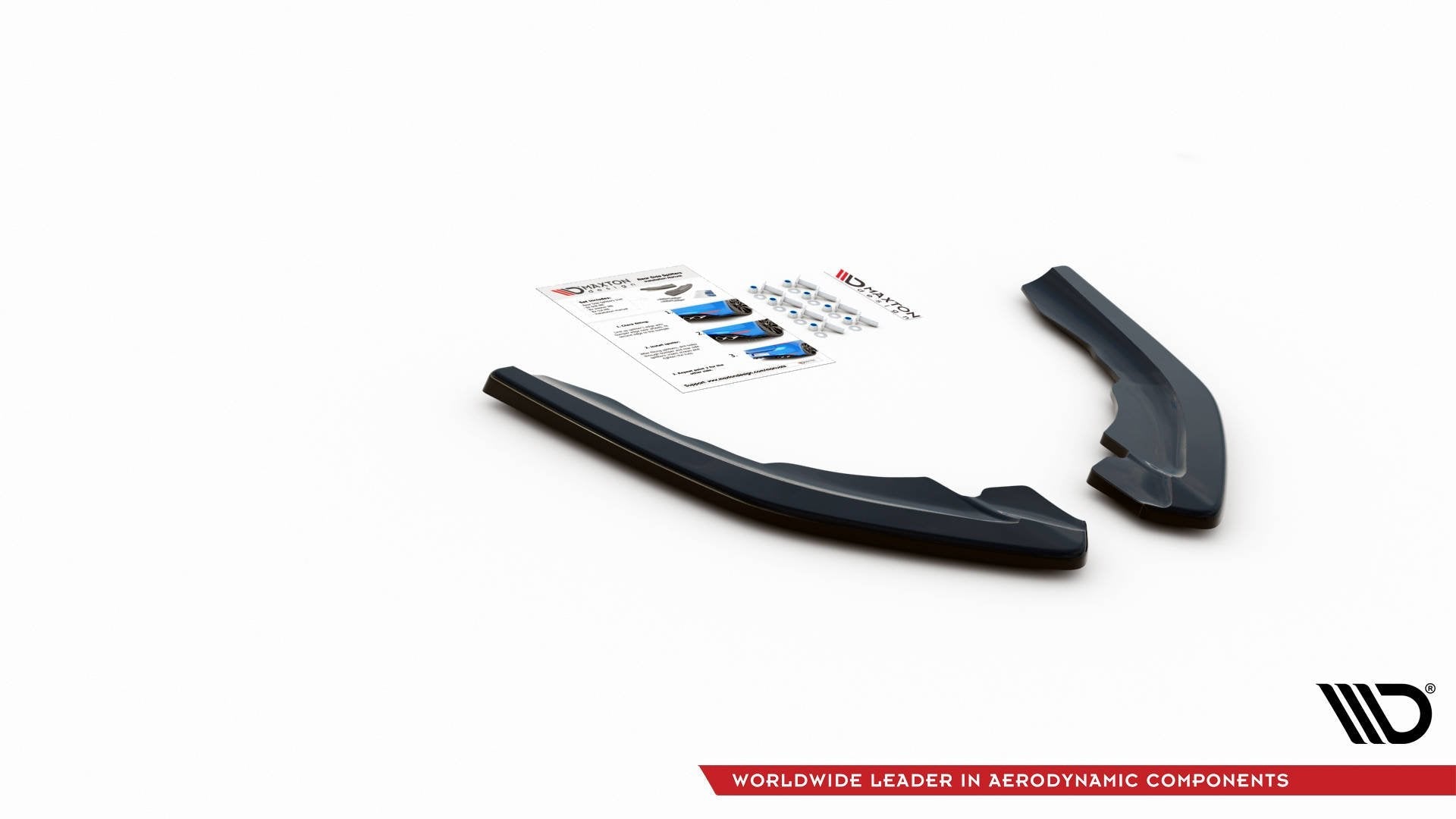 Maxton Design Splitters laterales traseros V.2 para BMW M2 F87 - imagen 3