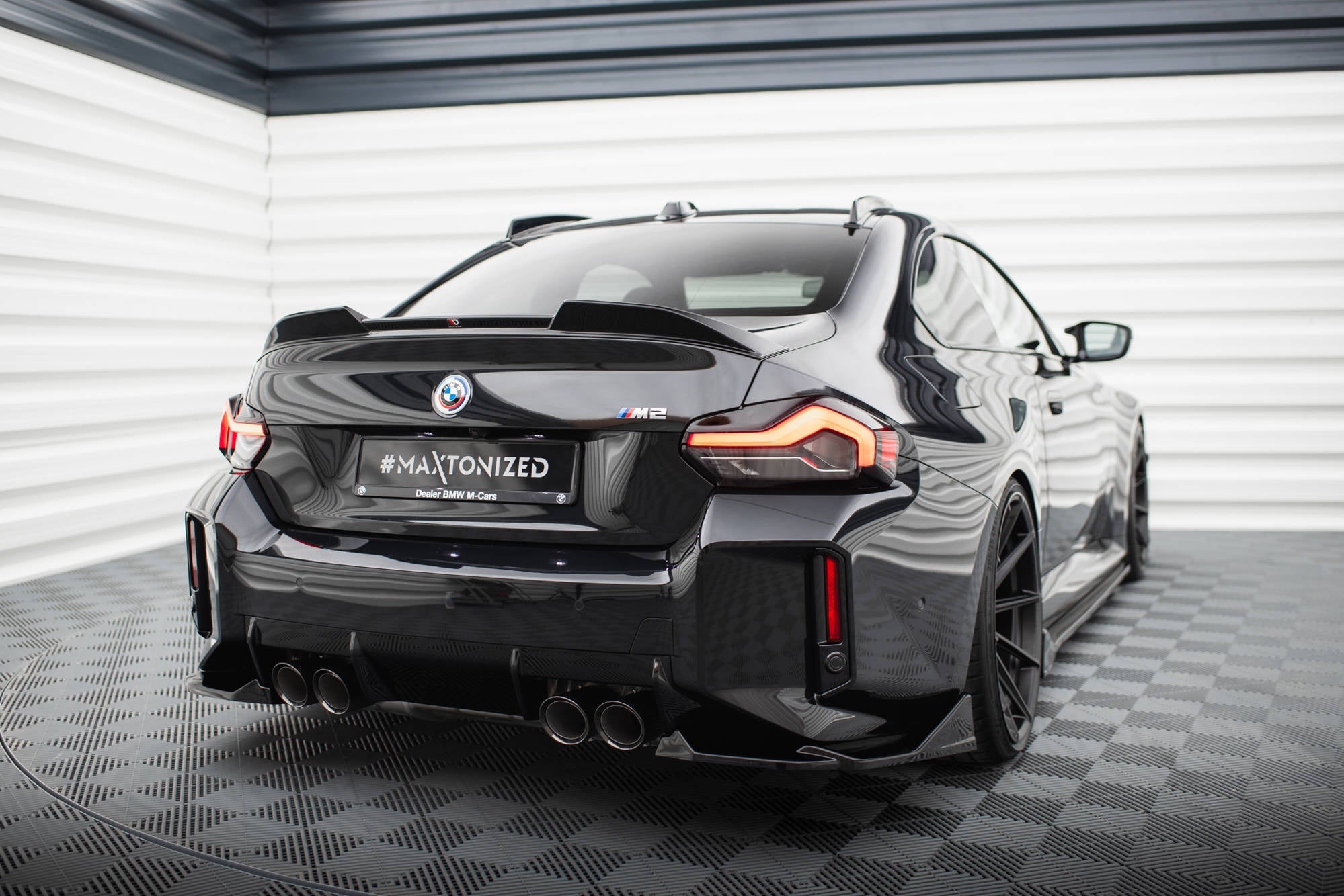 Maxton Design Splitters laterales traseros V.2 para BMW M2 G87 - imagen 2