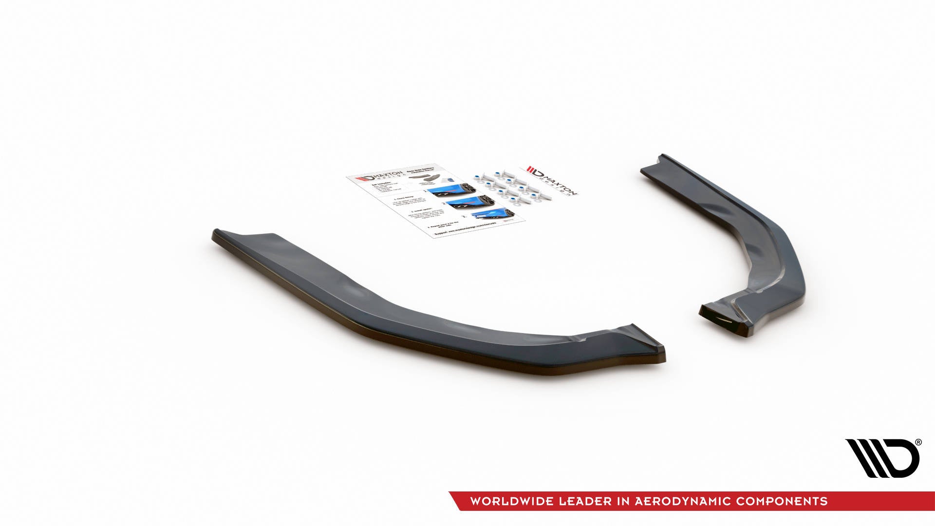 Maxton Design Splitters laterales traseros V.2 para BMW M3 Sedan / Touring G80 / G81 - imagen 4