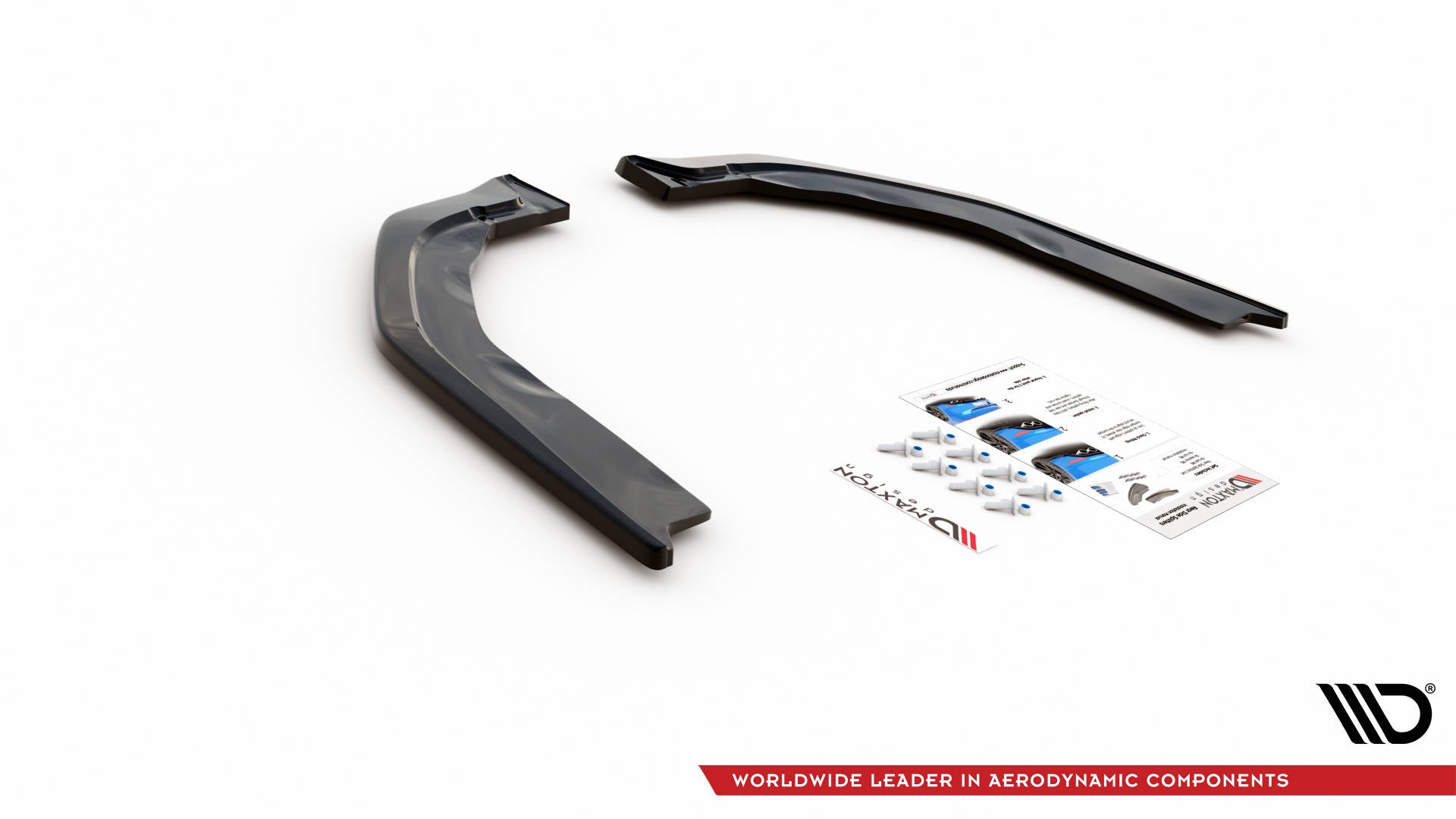Maxton Design Splitters laterales traseros V.2 para BMW M3 Sedan / Touring G80 / G81 - imagen 5