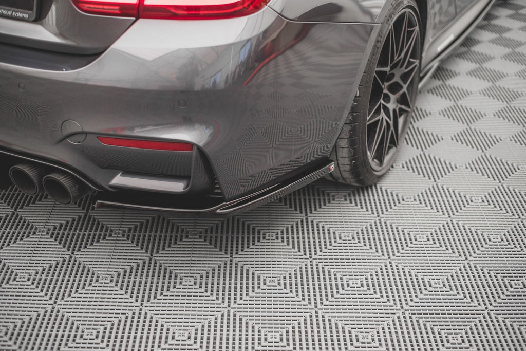 Maxton Design Splitters laterales traseros V.2 para BMW M4 F82 - imagen 1