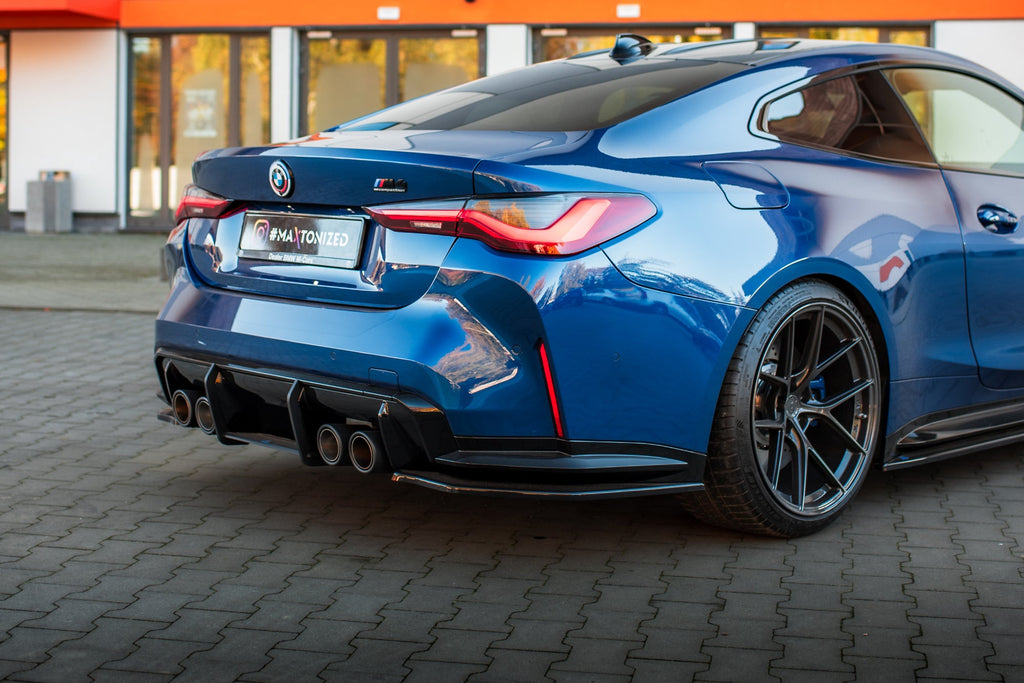 Maxton Design Splitters laterales traseros V.2 para BMW M4 G82 / G82 Facelift - imagen 1