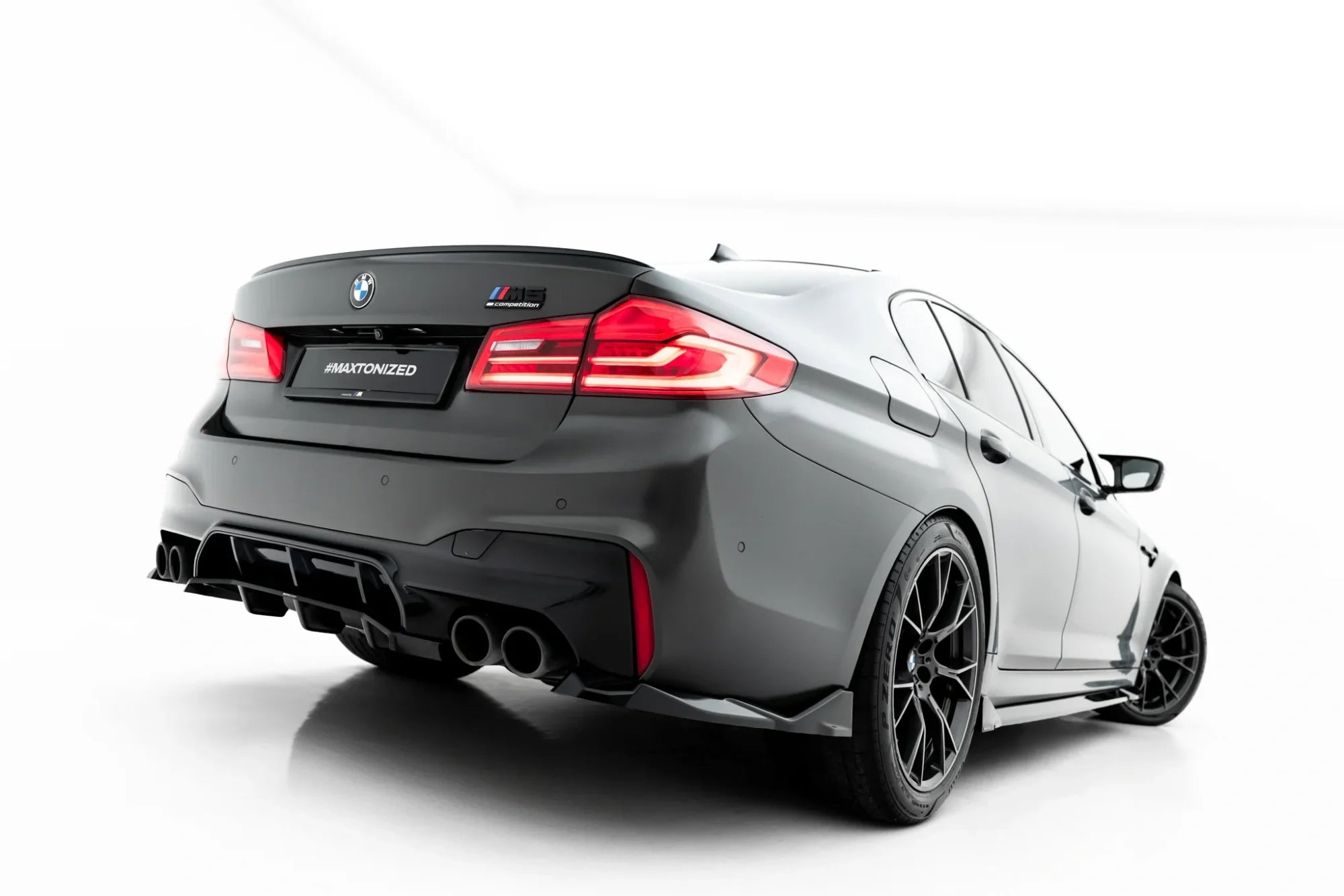 Maxton Design Splitters laterales traseros V.2 para BMW M5 F90 - imagen 2