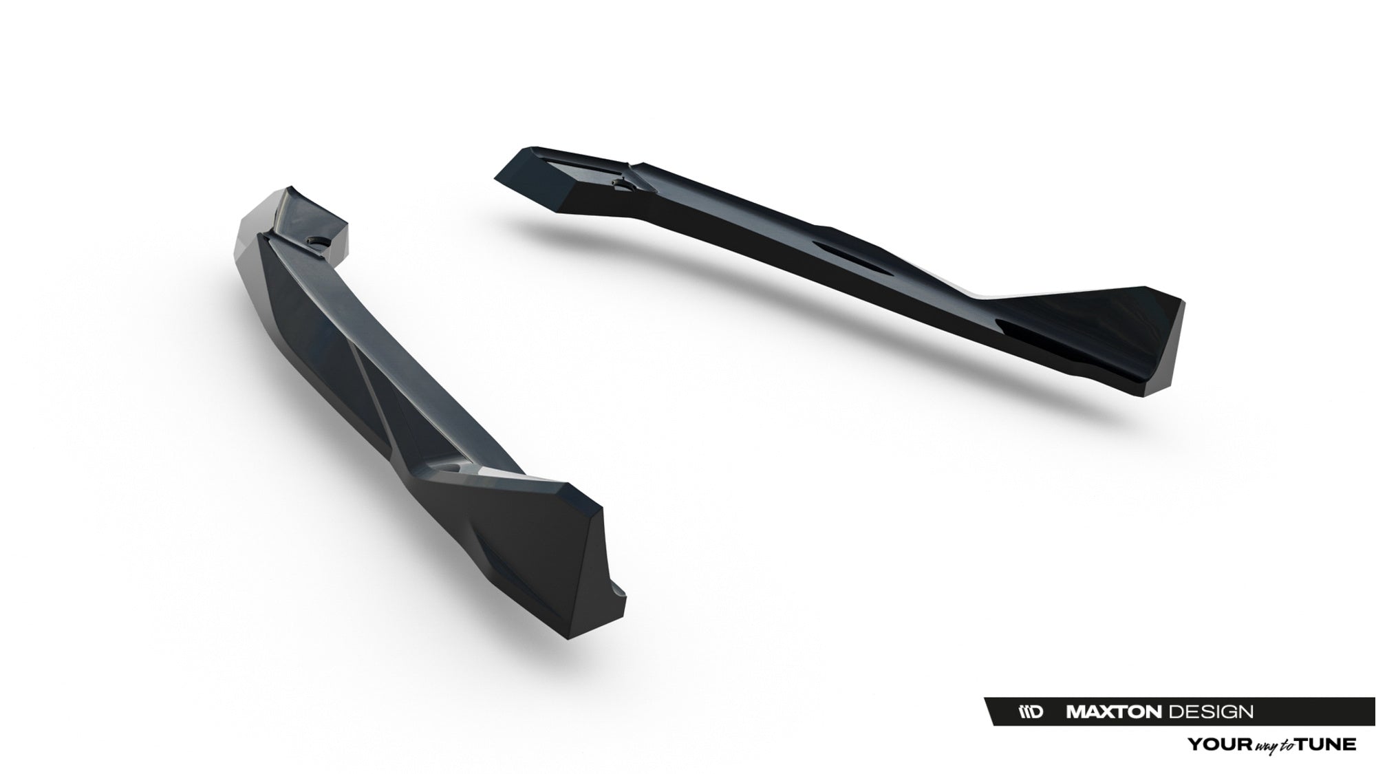 Maxton Design Splitters laterales traseros V.2 para BMW M5 F90 - imagen 5