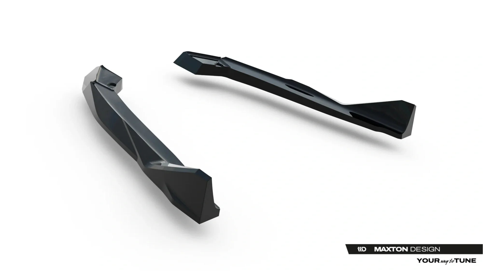 Maxton Design Splitters laterales traseros V.2 para BMW M5 F90 Facelift - imagen 5