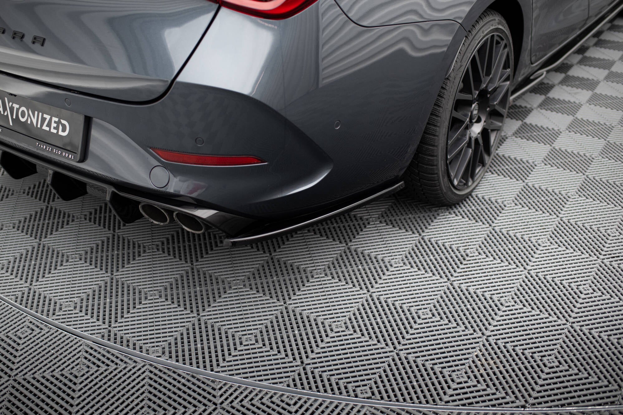 Maxton Design Splitters laterales traseros V.2 para Cupra Leon ST Mk1 - imagen 1
