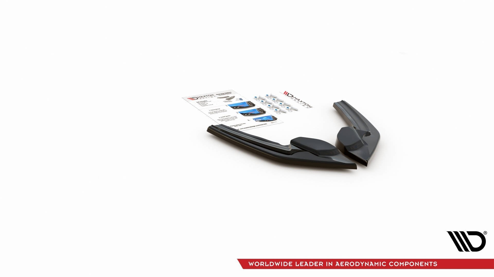 Maxton Design Splitters laterales traseros V.2 (For Rear Valance V.1) para BMW M135i F20 - imagen 6
