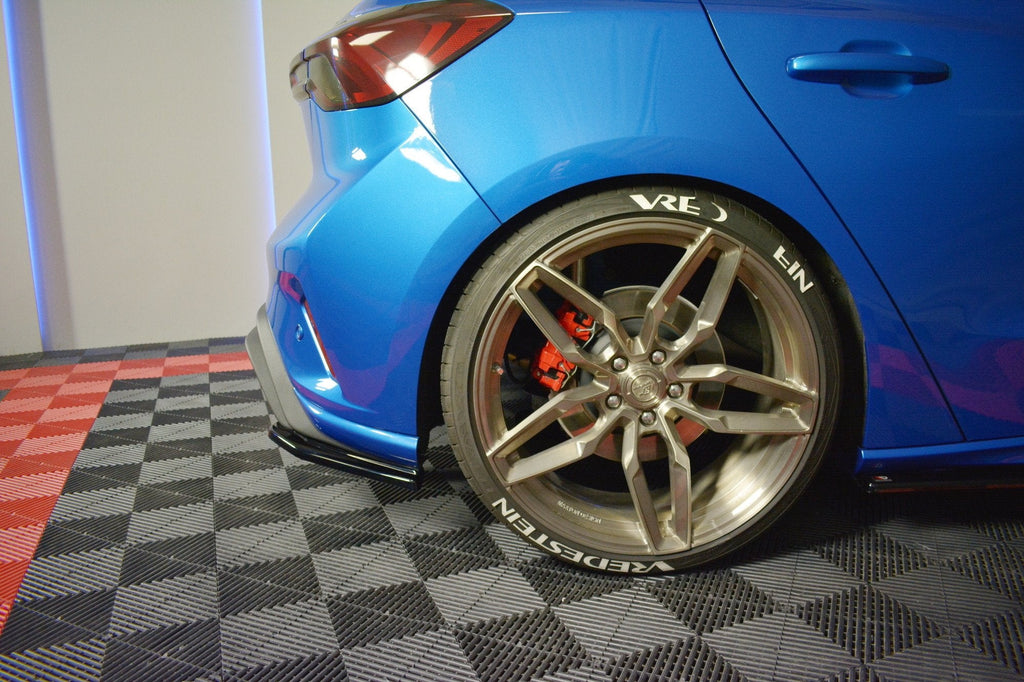 Maxton Design Splitters laterales traseros V.2 (For Rear Valance V.1) para Ford Focus Hatchabck ST-Line - imagen 2