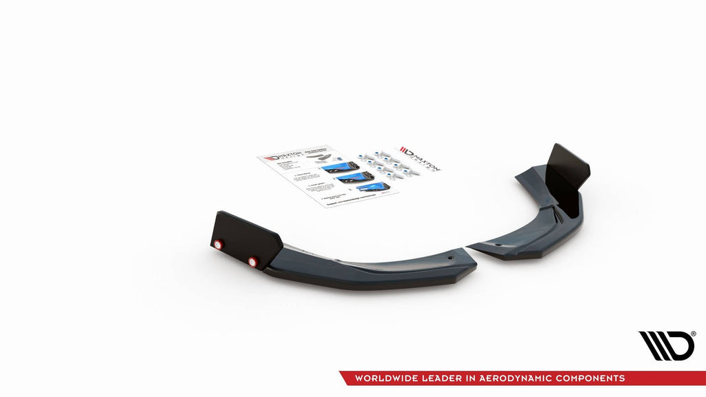 Maxton Design Splitters laterales traseros V.2 + Flaps para Mercedes-AMG A 45 S Aero Pack W177 - imagen 3