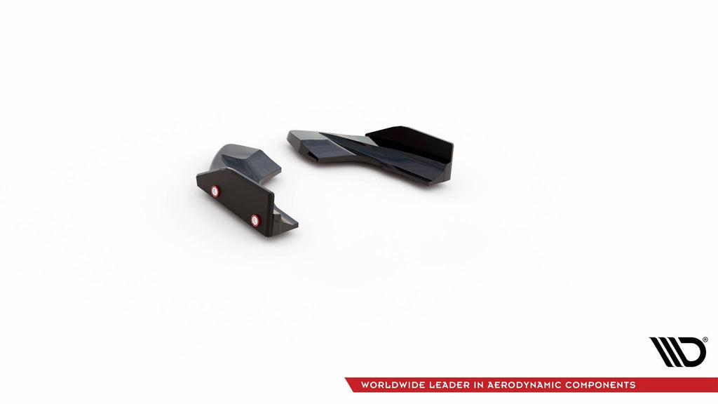 Maxton Design Splitters laterales traseros V.2 + Flaps para Volkswagen Golf R Hatchback Mk8 Facelift para only with: VW-GO-8-R-RS1G - imagen 5