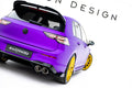 Maxton Design Splitters laterales traseros V.2 + Flaps para Volkswagen Golf R Hatchback Mk8 Facelift para only with: VW-GO-8-R-RS1G - imagen 1