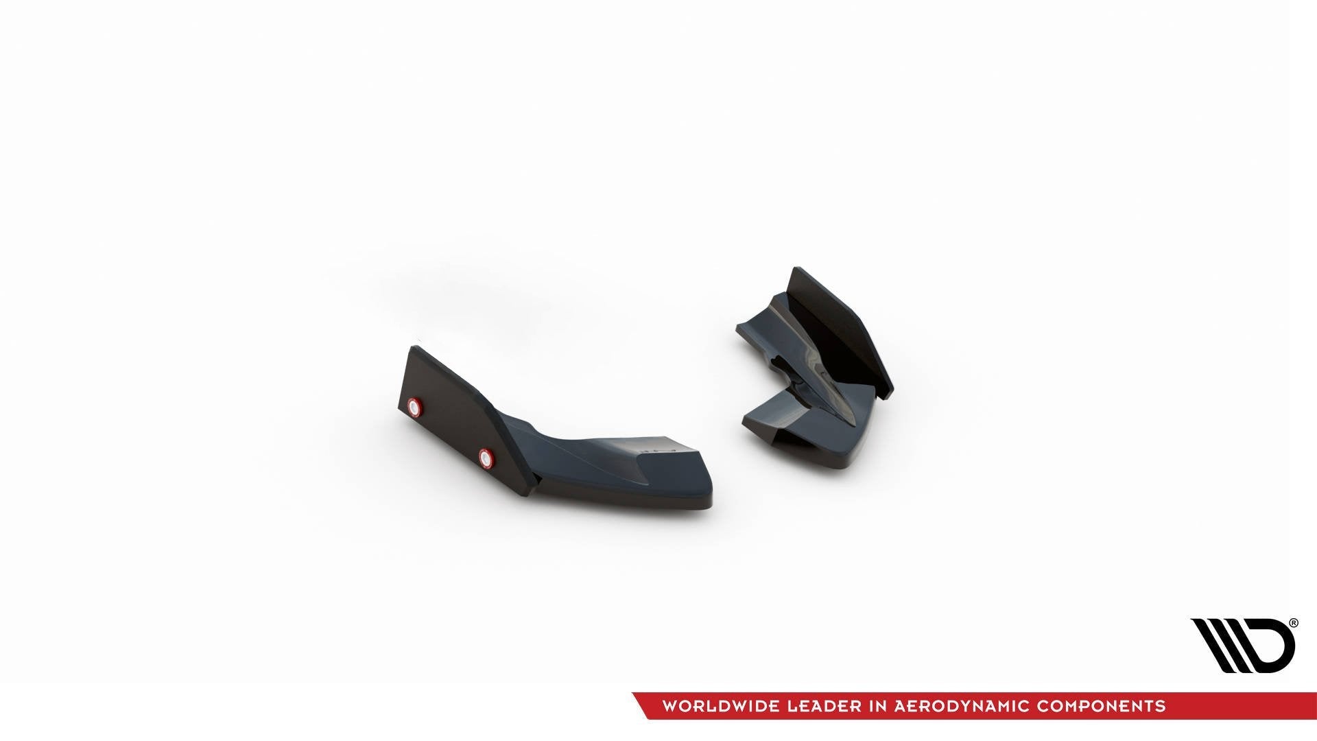 Maxton Design Splitters laterales traseros V.2 + Flaps para Volkswagen Golf R Hatchback Mk8 Facelift para only with: VW-GO-8-R-RS1G - imagen 4