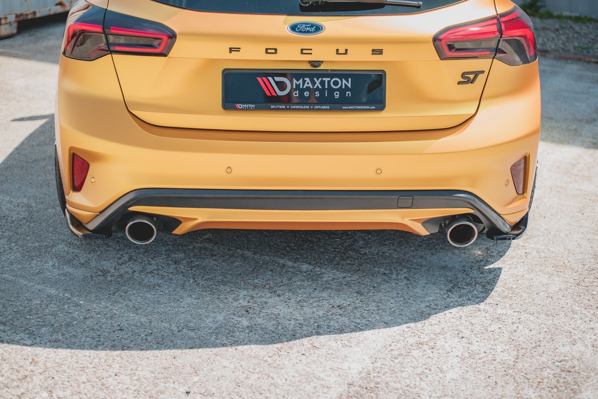 Maxton Design Splitters laterales traseros V.2 para Ford Focus Hatchback ST Mk4 - imagen 5