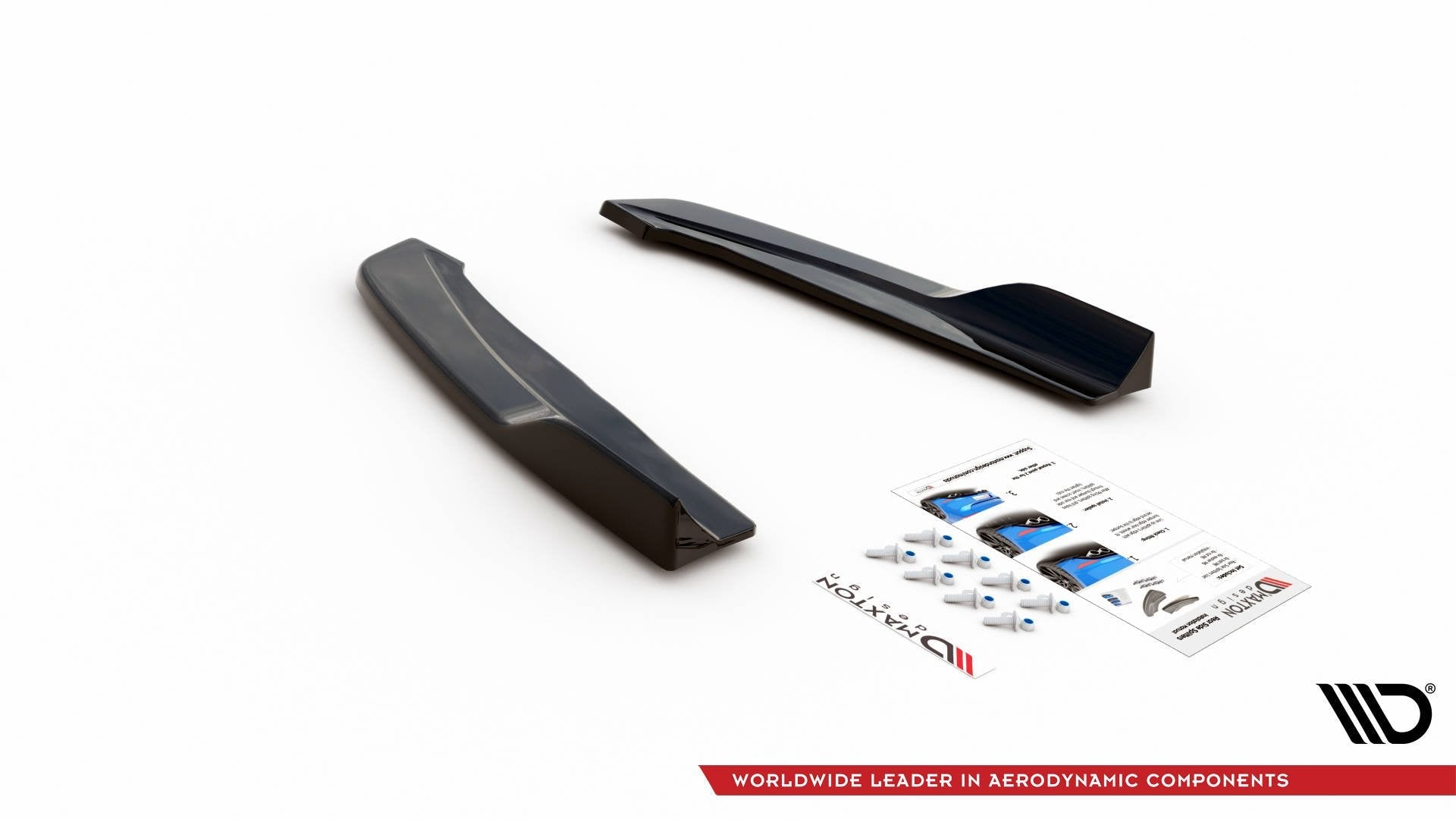 Maxton Design Splitters laterales traseros V.2 para Ford Focus ST-Line Estate Mk4 - imagen 5