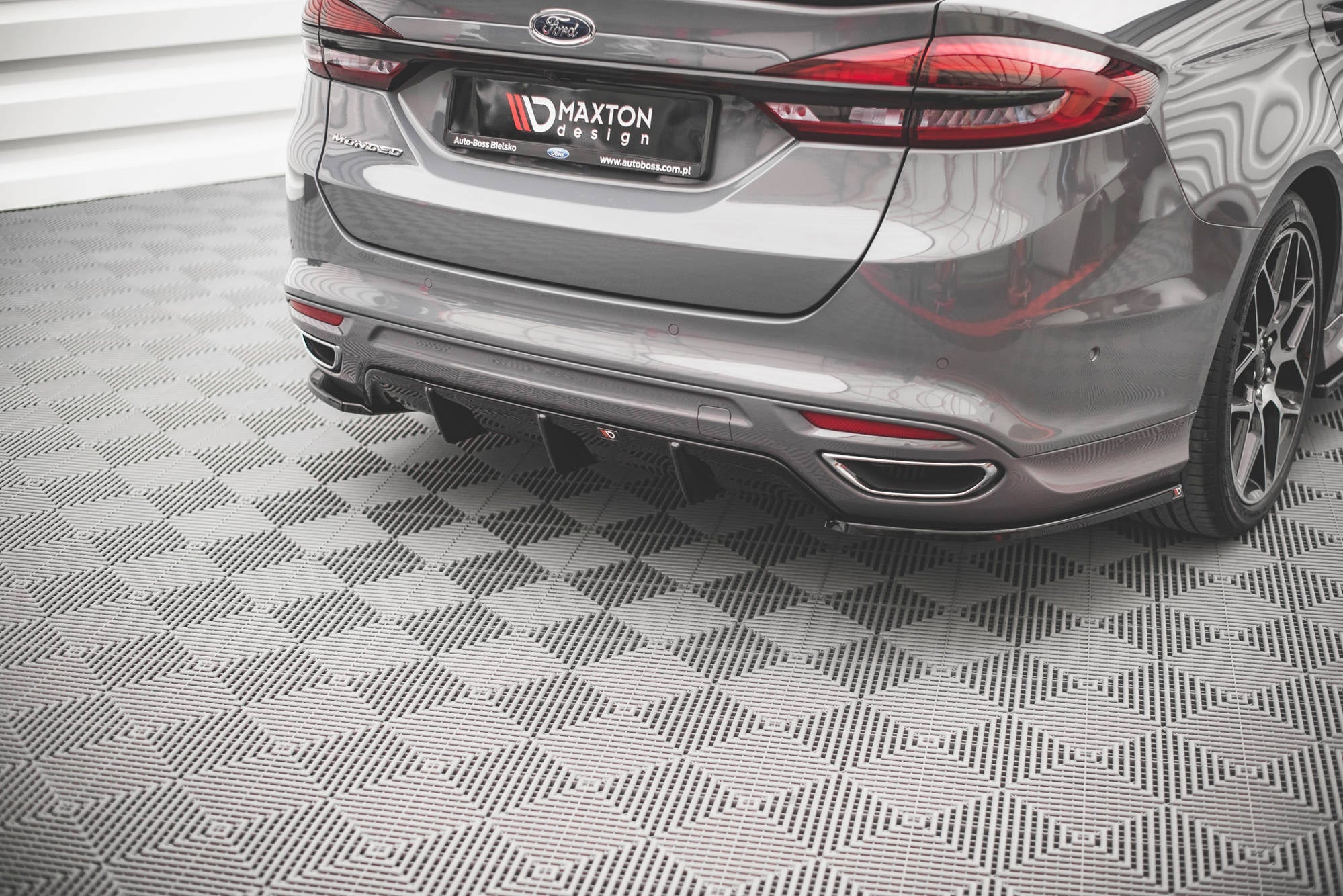 Maxton Design Splitters laterales traseros V.2 para Ford Mondeo ST-Line Mk5 Facelift - imagen 3