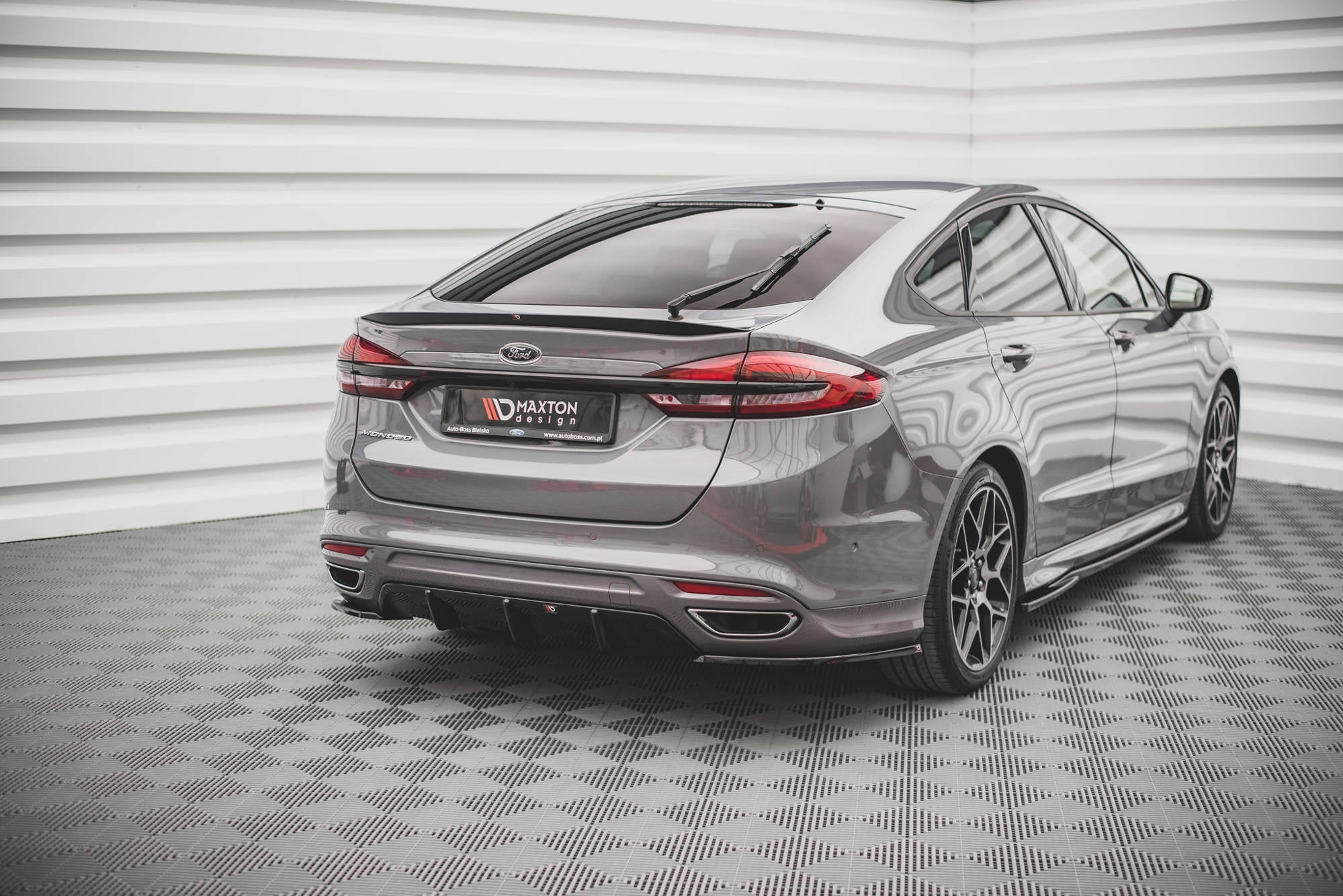 Maxton Design Splitters laterales traseros V.2 para Ford Mondeo ST-Line Mk5 Facelift - imagen 4