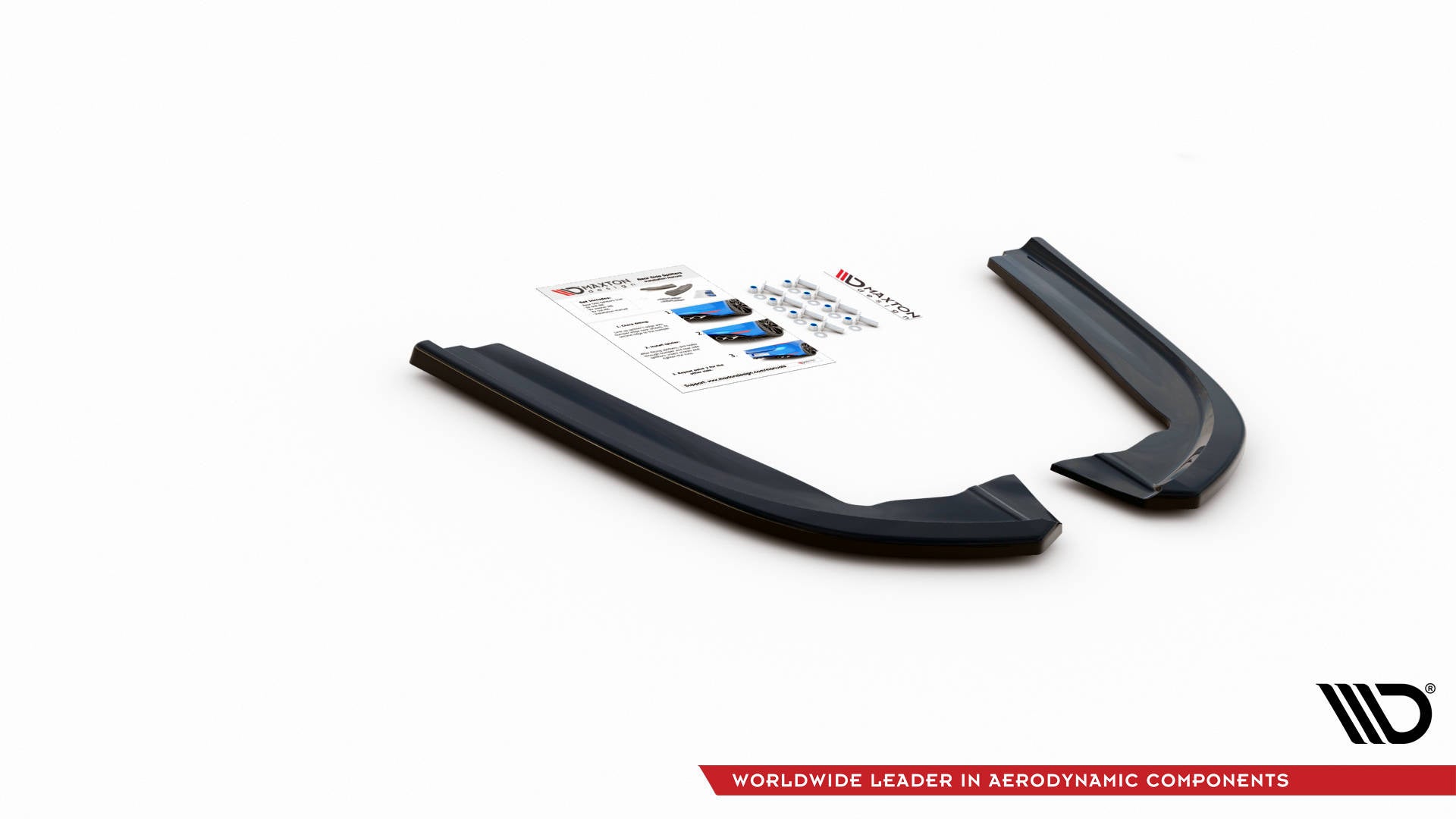 Maxton Design Splitters laterales traseros V.2 para Ford Mondeo ST-Line Mk5 Facelift - imagen 5