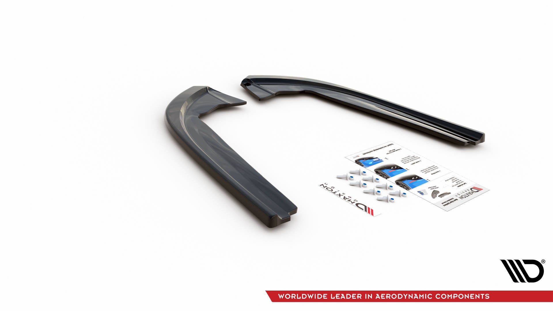 Maxton Design Splitters laterales traseros V.2 para Ford Mondeo ST-Line Mk5 Facelift - imagen 6