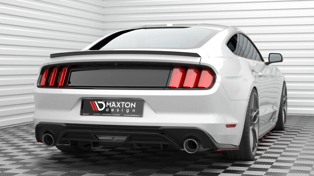 Maxton Design Splitters laterales traseros V.2 para Ford Mustang GT Mk6 Facelift - imagen 2