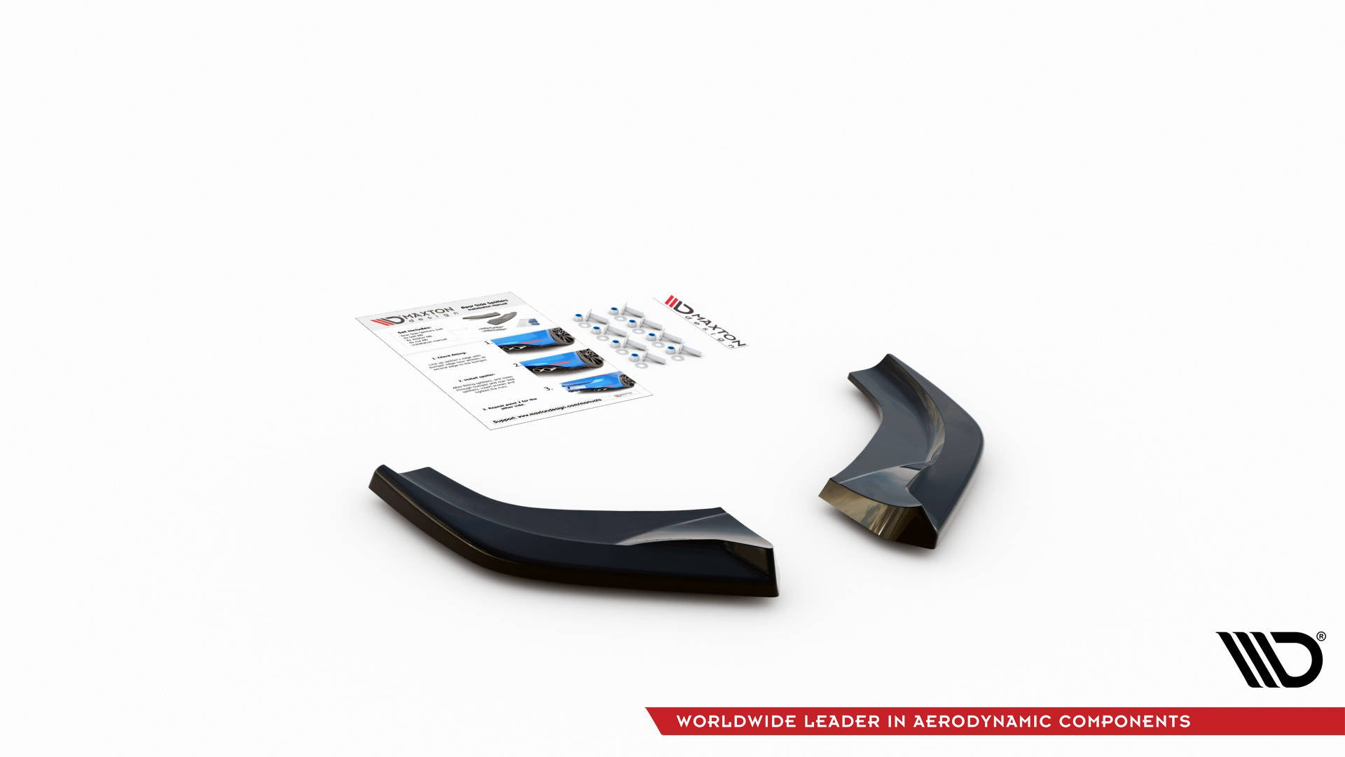 Maxton Design Splitters laterales traseros V.2 para Hyundai I30 N Hatchback Mk3 Facelift - imagen 4