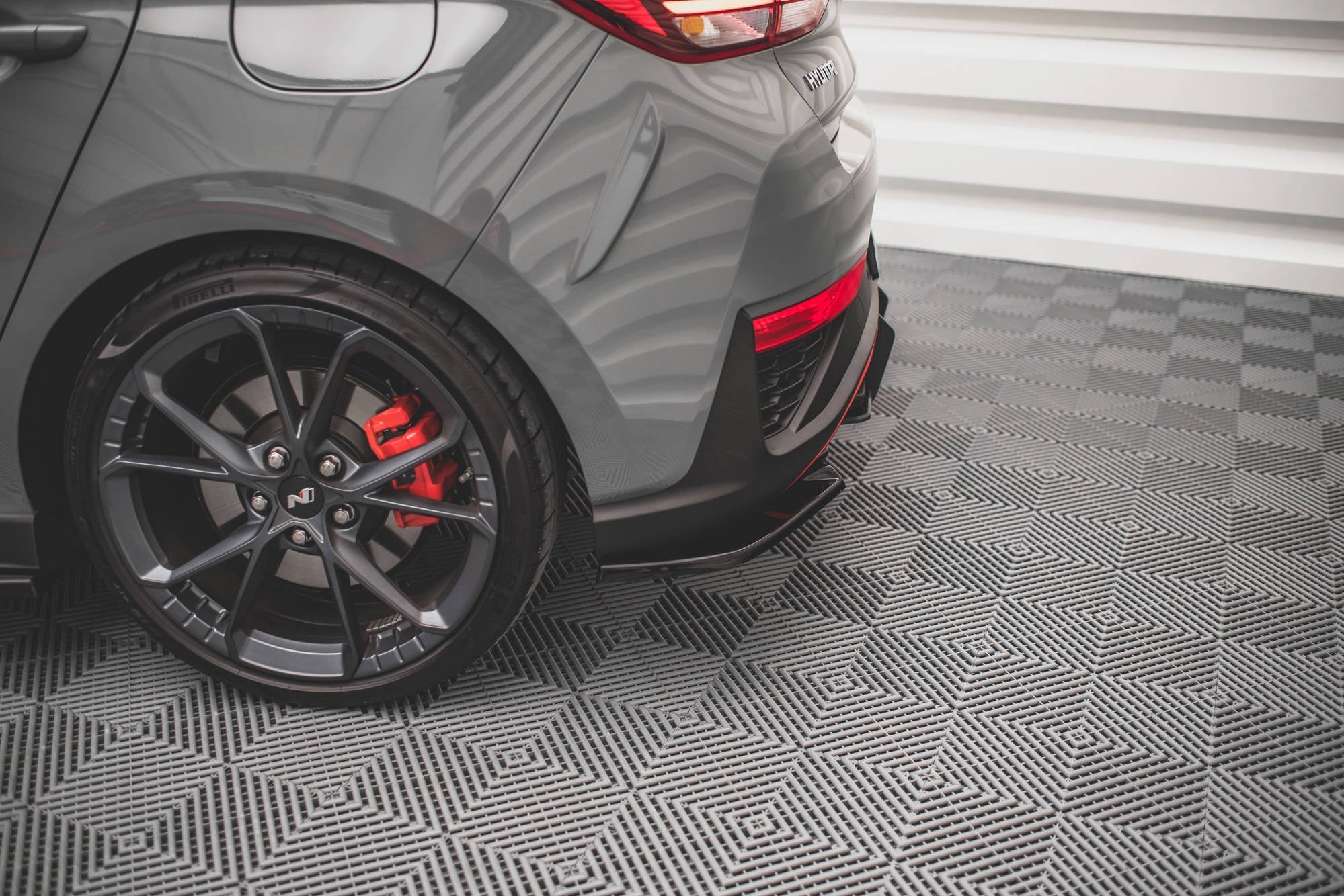 Maxton Design Splitters laterales traseros V.2 para Hyundai I30 N Hatchback Mk3 Facelift - imagen 1