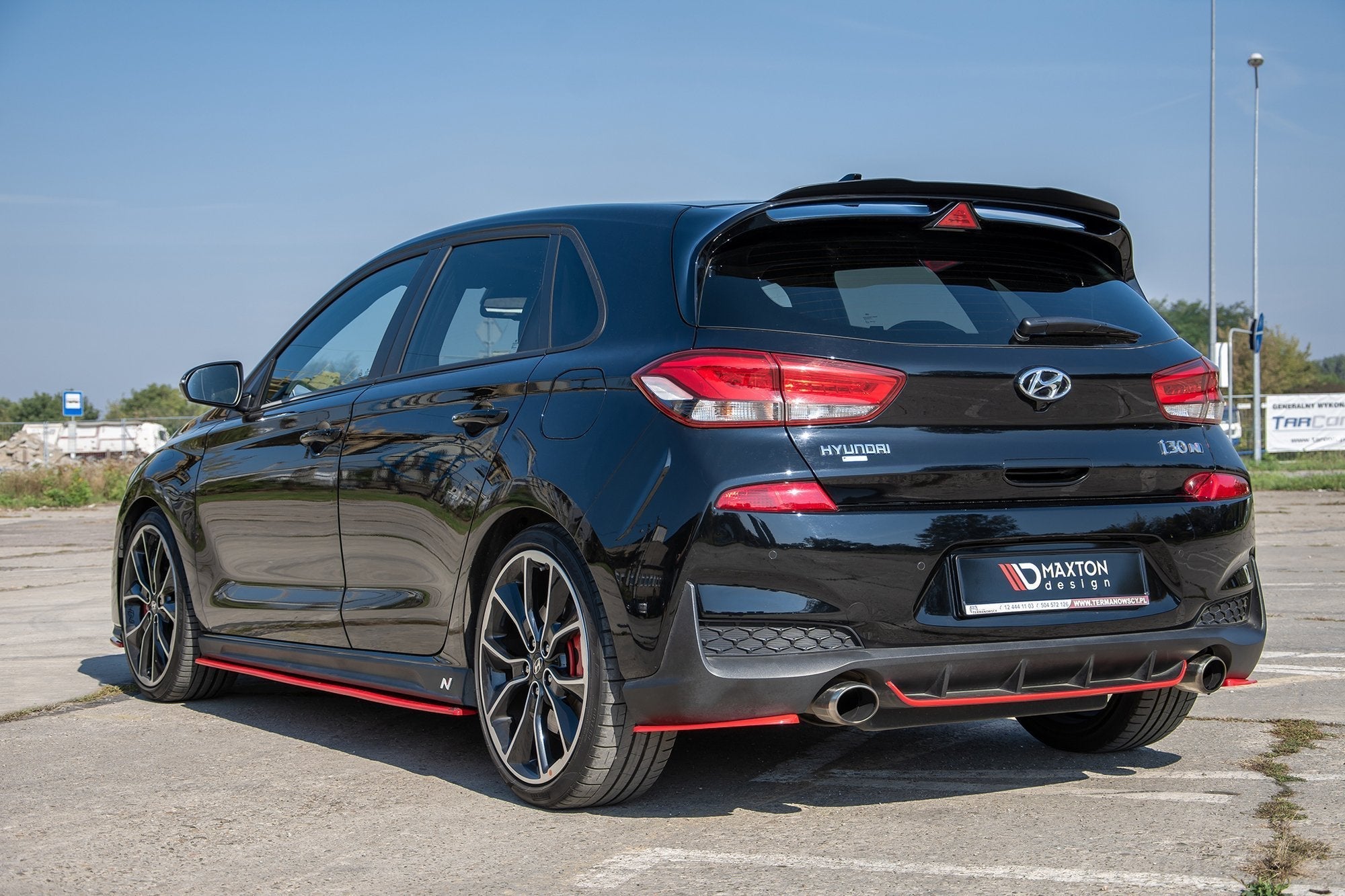 Maxton Design Splitters laterales traseros V.2 para Hyundai I30 N Mk3 Hatchback - imagen 2