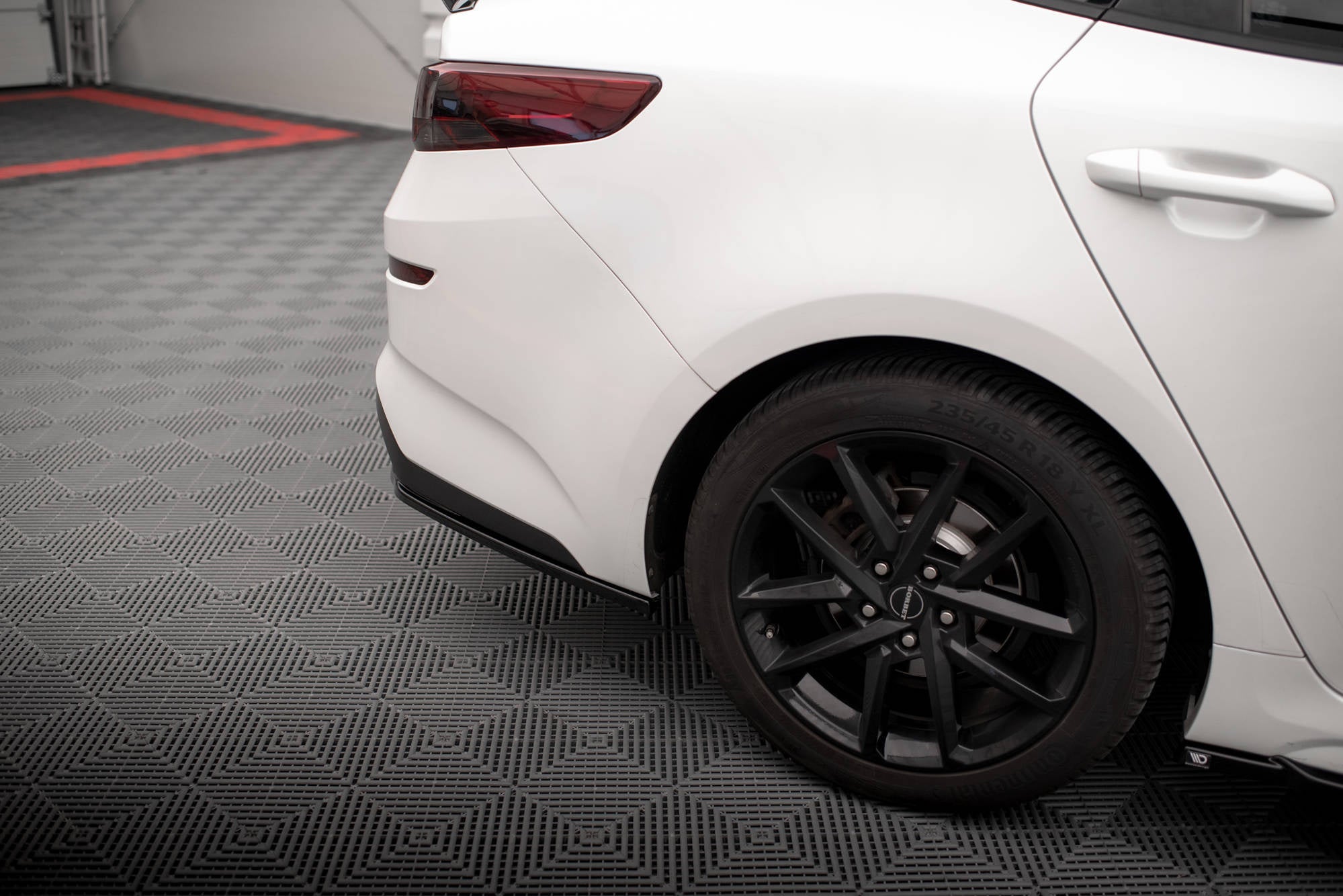 Maxton Design Splitters laterales traseros V.2 para Kia Optima Mk4 Facelift - imagen 2