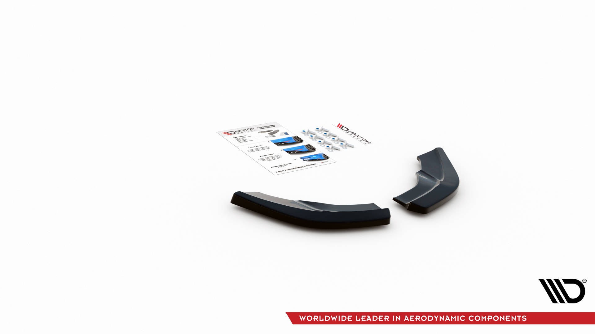Maxton Design Splitters laterales traseros V.2 para Mercedes-Benz A W176 - imagen 4