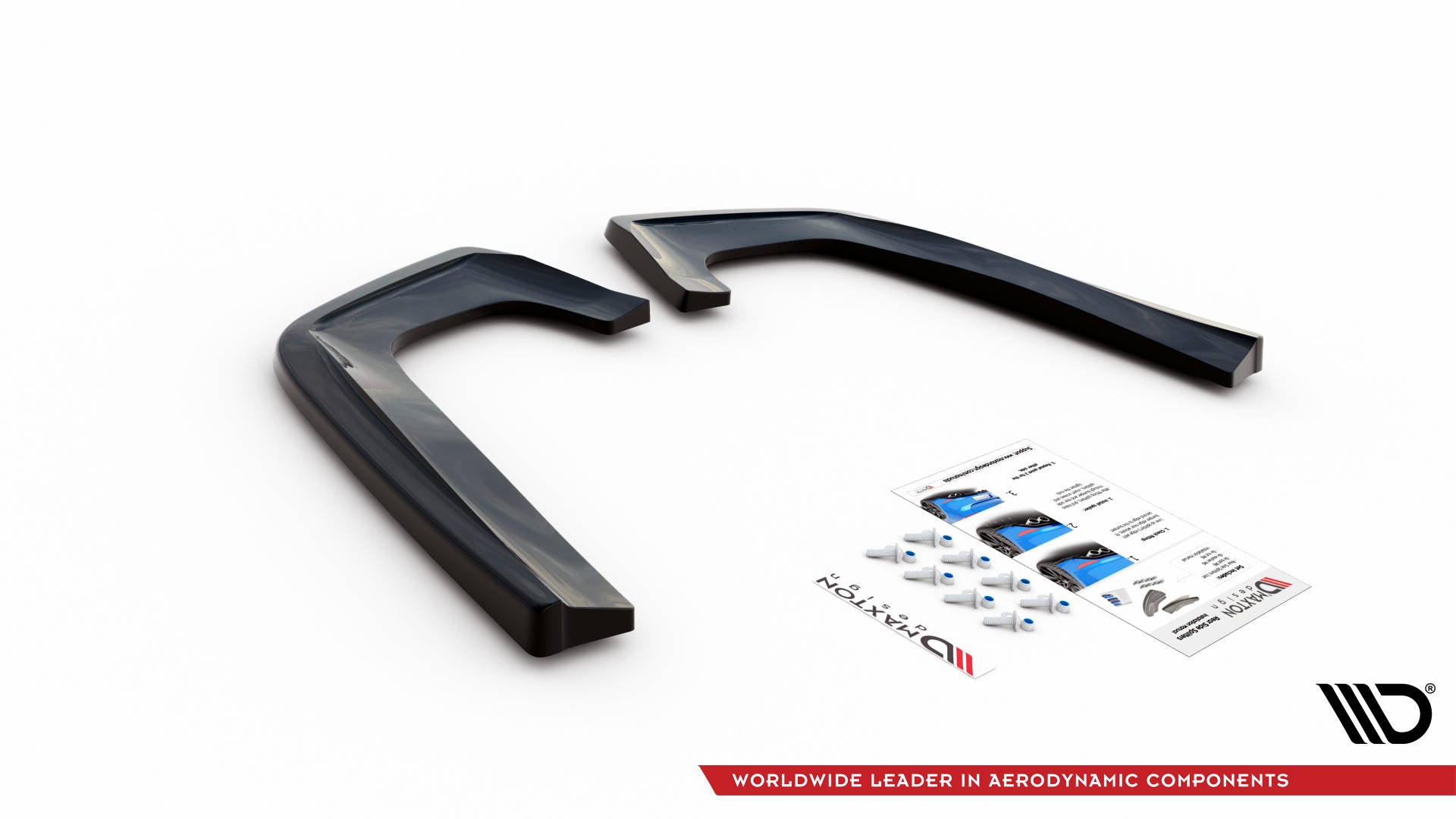Maxton Design Splitters laterales traseros V.2 para Mercedes-Benz GLE Coupe 63AMG C292 - imagen 5