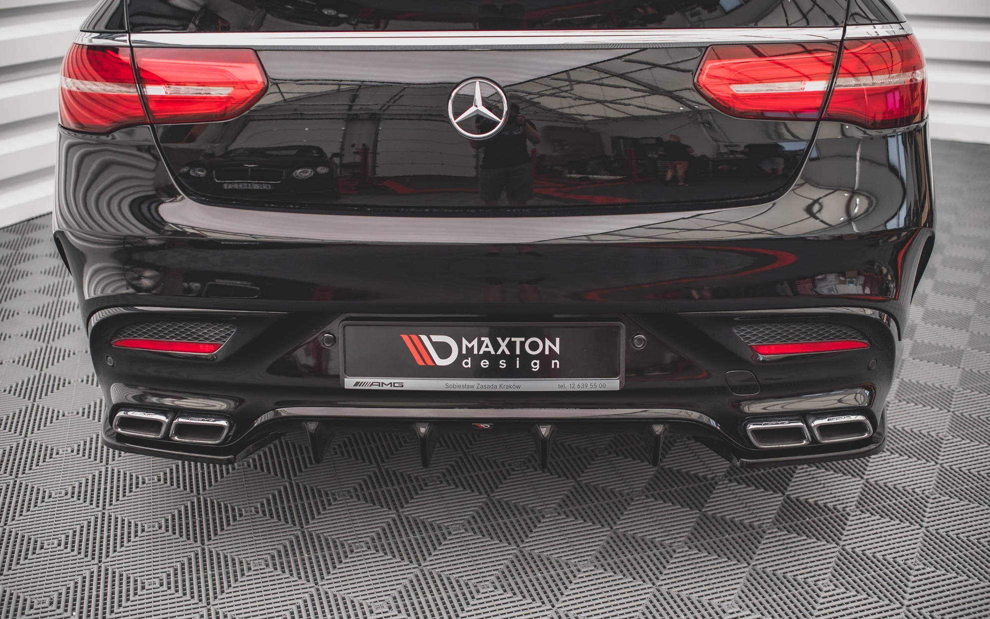 Maxton Design Splitters laterales traseros V.2 para Mercedes-Benz GLE Coupe 63AMG C292 - imagen 2