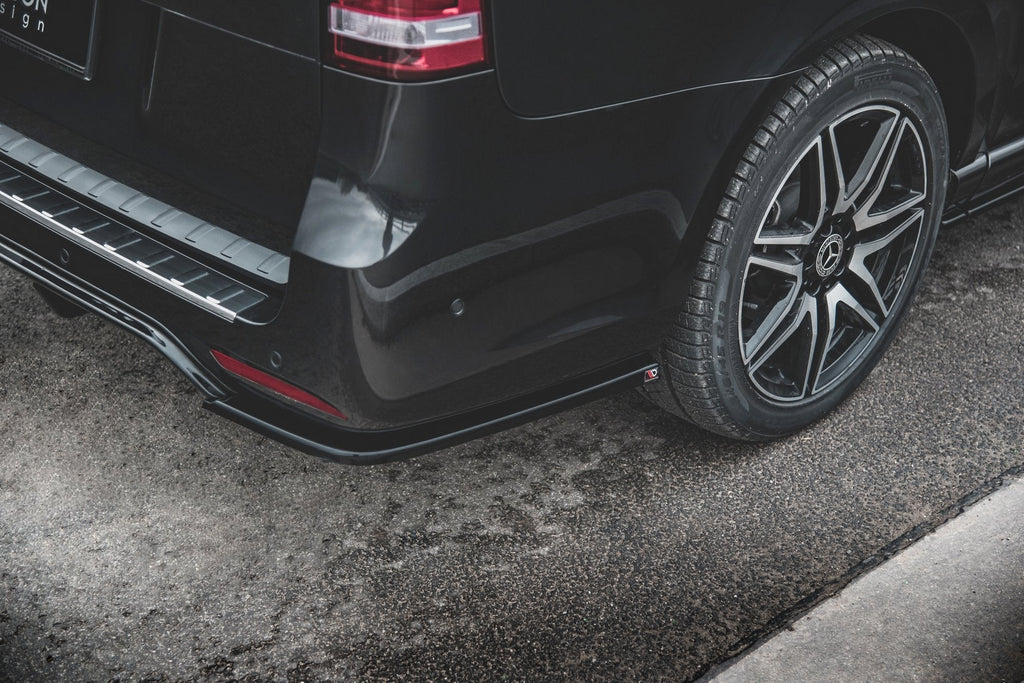 Maxton Design Splitters laterales traseros V.2 para Mercedes-Benz V-Class AMG-Line W447 Facelift - imagen 1