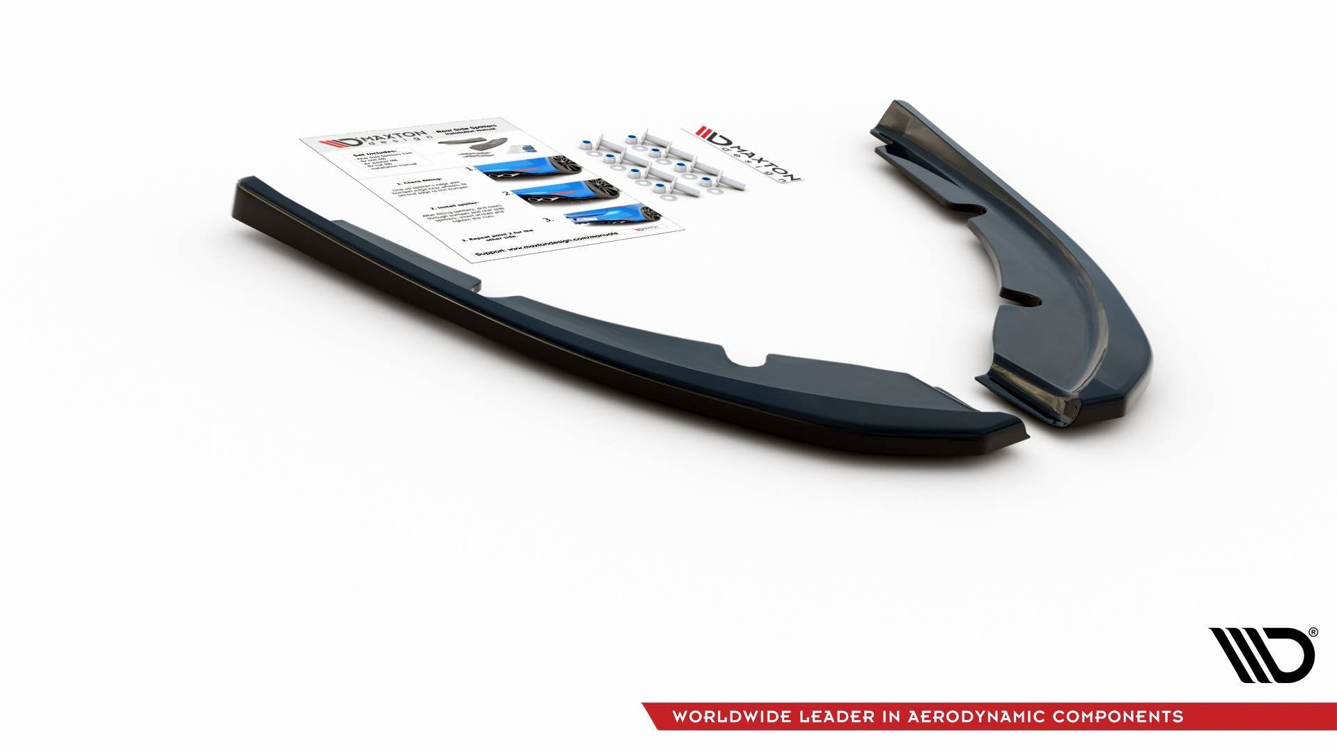 Maxton Design Splitters laterales traseros V.2 para Peugeot 308 SW Mk2 - imagen 5