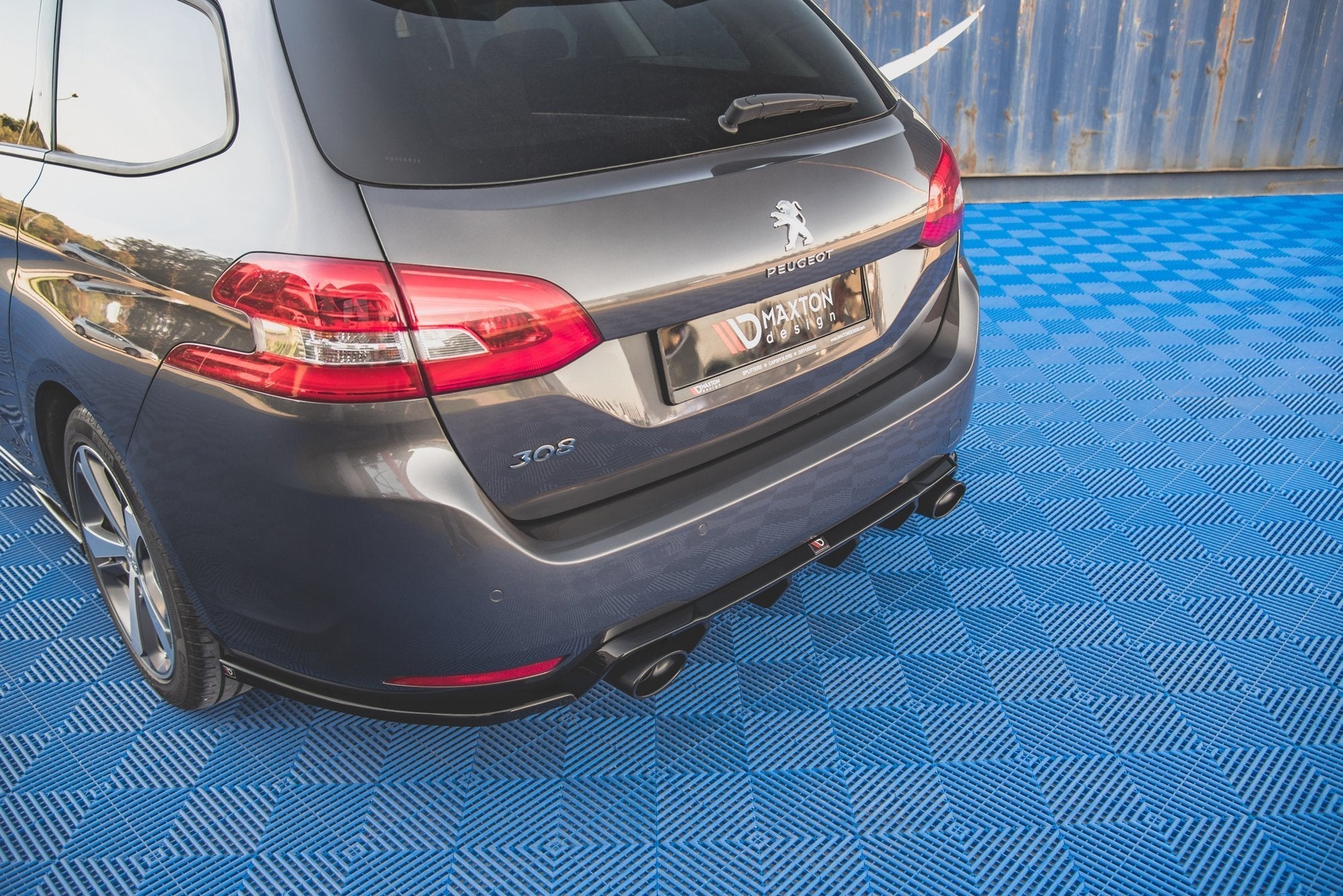 Maxton Design Splitters laterales traseros V.2 para Peugeot 308 SW Mk2 - imagen 2