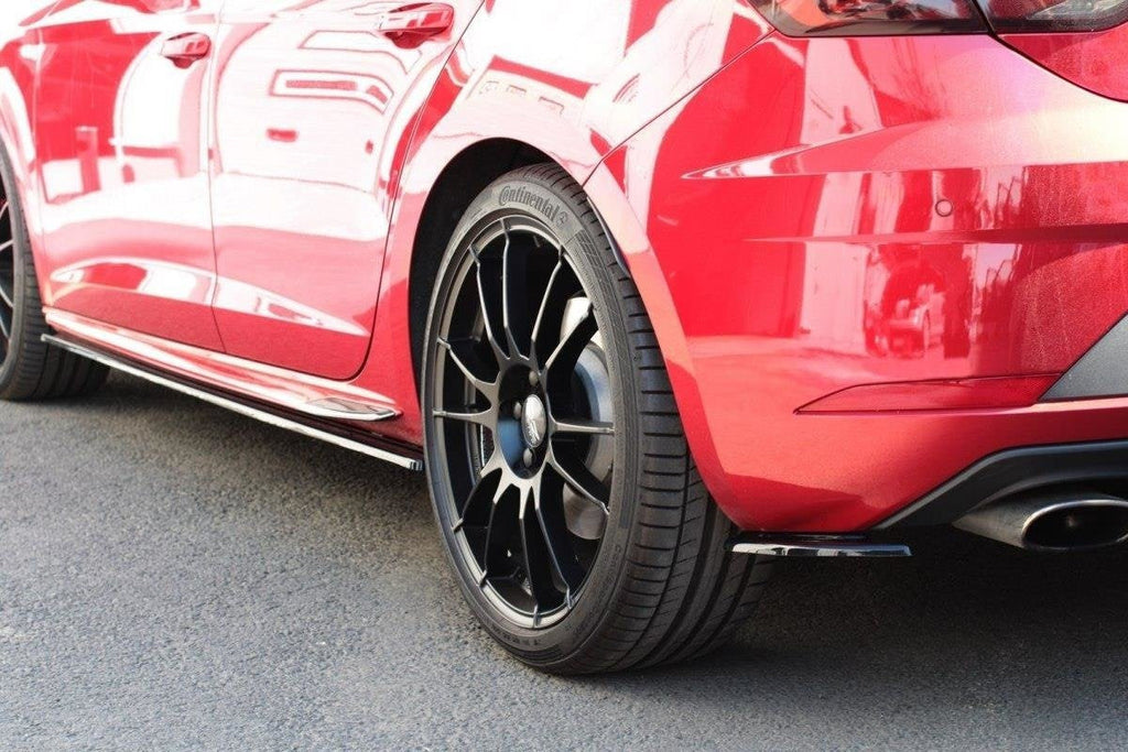 Maxton Design Splitters laterales traseros V.2 para Seat Leon Cupra Mk3 Facelift Hatchback - imagen 2