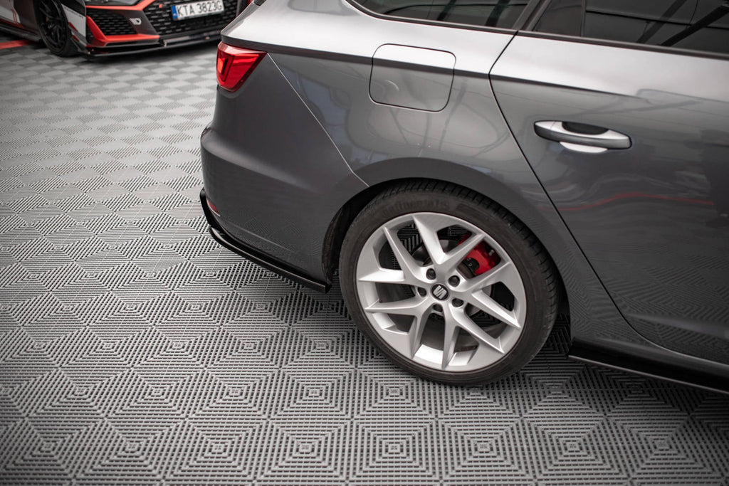 Maxton Design Splitters laterales traseros V.2 para Seat Leon FR Sportstourer Mk3 - imagen 2