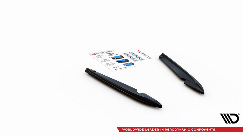 Maxton Design Splitters laterales traseros V.2 para Seat Leon FR Sportstourer Mk3 - imagen 3