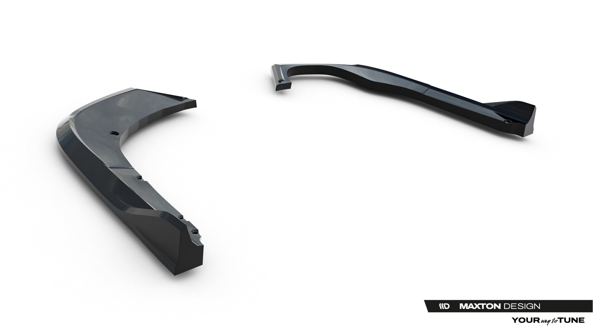 Maxton Design Splitters laterales traseros V.2 para Skoda Superb Sportline Mk4 - imagen 5