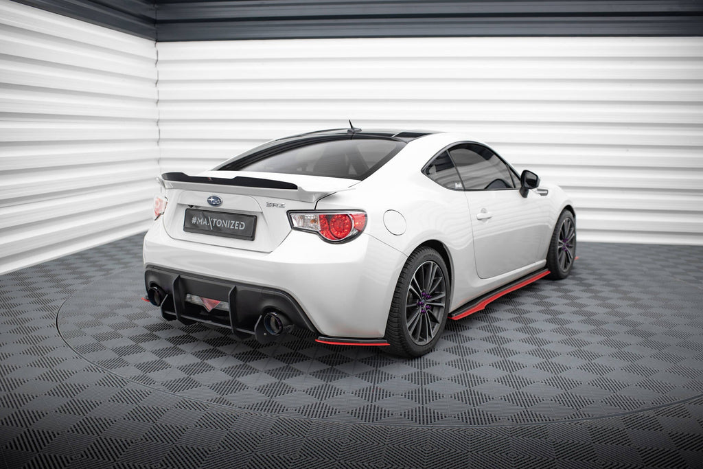 Maxton Design Splitters laterales traseros V.2 para Subaru BRZ Mk1 / Mk1 Facelift - imagen 2