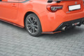 Maxton Design Splitters laterales traseros V.2 para Toyota GT86 Facelift - imagen 1