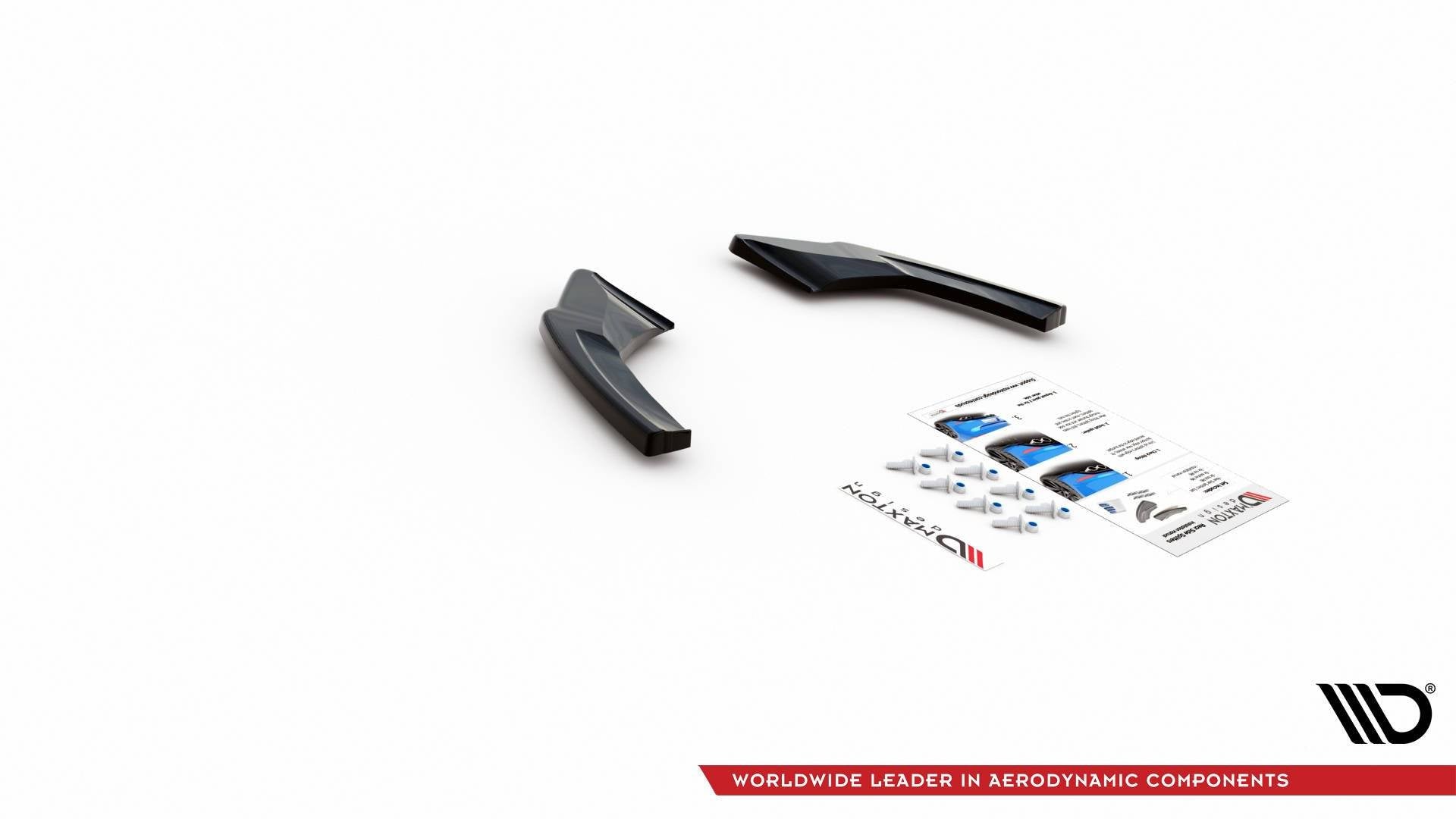 Maxton Design Splitters laterales traseros V.2 para Volkswagen Golf GTI Clubsport Mk8 - imagen 5