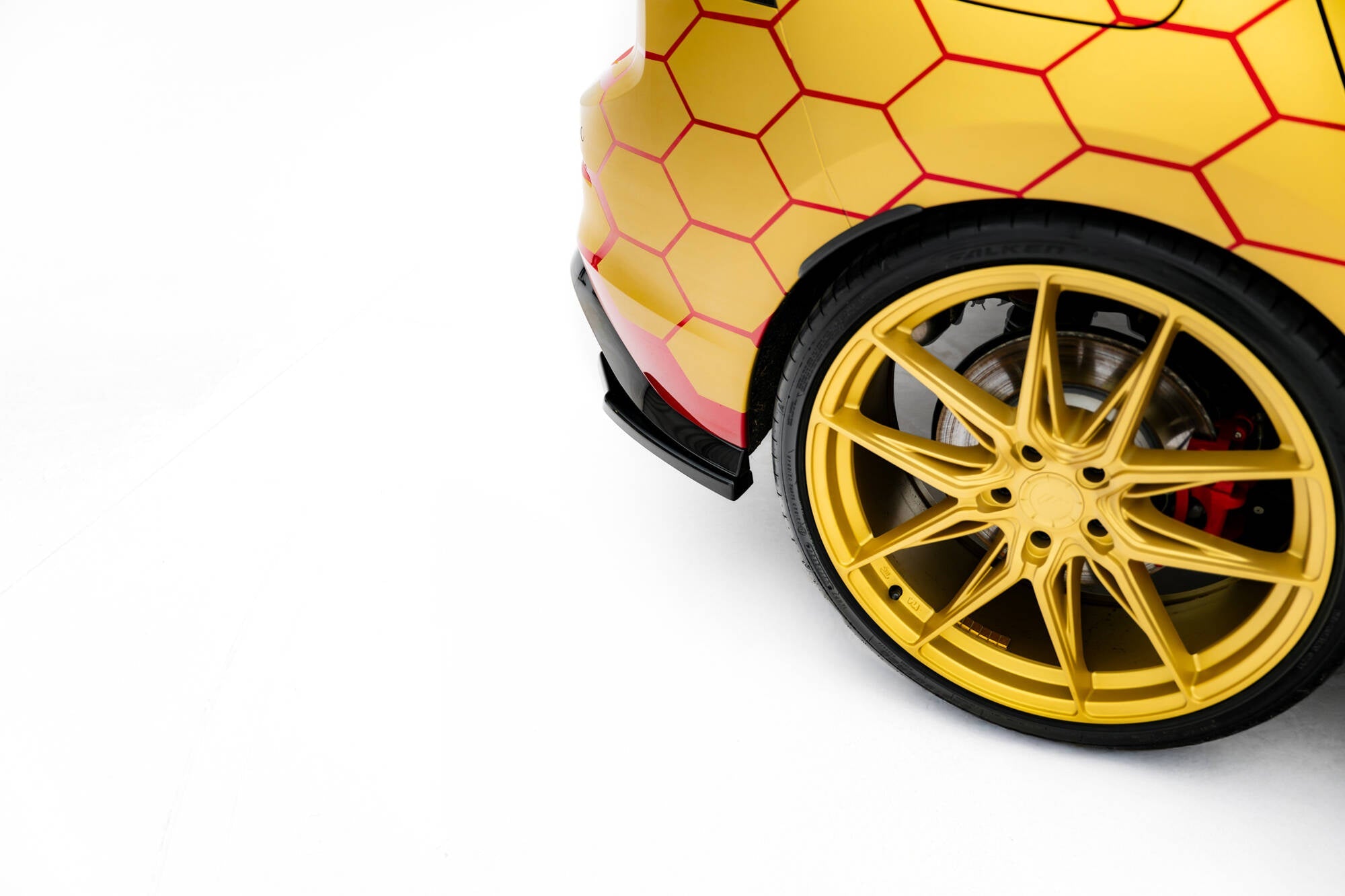 Maxton Design Splitters laterales traseros V.2 para Volkswagen Golf GTI Clubsport Mk8 Facelift - imagen 2