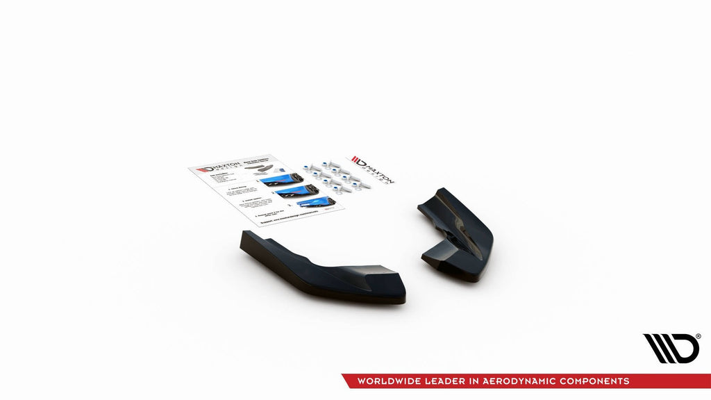 Maxton Design Splitters laterales traseros V.2 para Volkswagen Golf R Hatchback Mk8 - imagen 7