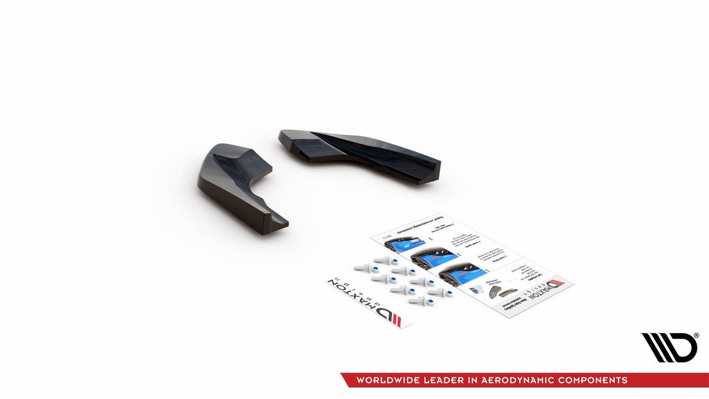 Maxton Design Splitters laterales traseros V.2 para Volkswagen Golf R Hatchback Mk8 - imagen 8