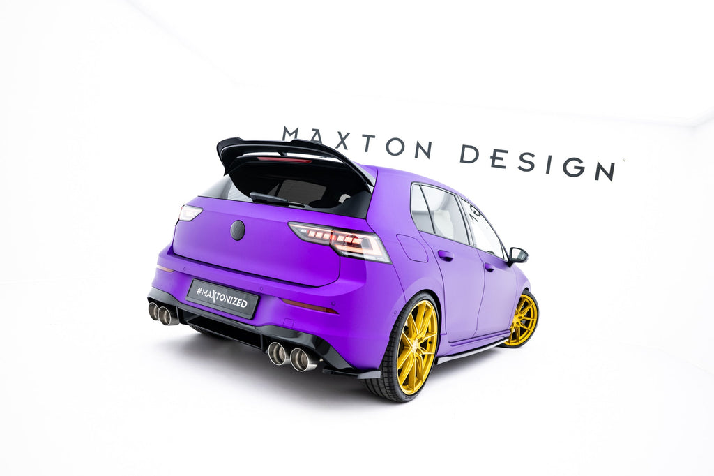 Maxton Design Splitters laterales traseros V.2 para Volkswagen Golf R Hatchback Mk8 Facelift - imagen 2
