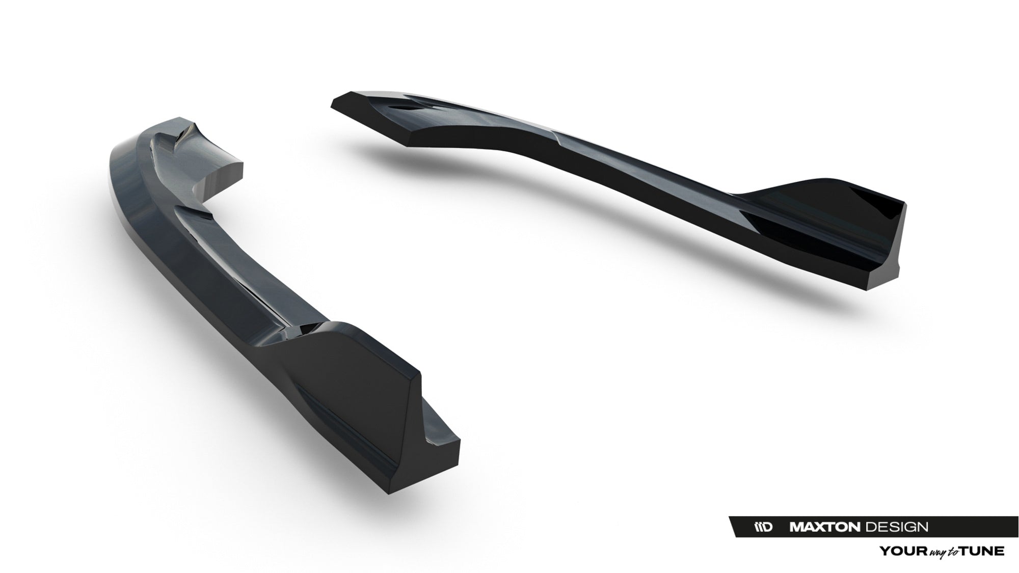 Maxton Design Splitters laterales traseros V.2 para Volkswagen Golf R Variant Mk8 / Mk8 Facelift para only with : VW-GO-8F-R-VA-RS1G+RS1RG - imagen 5